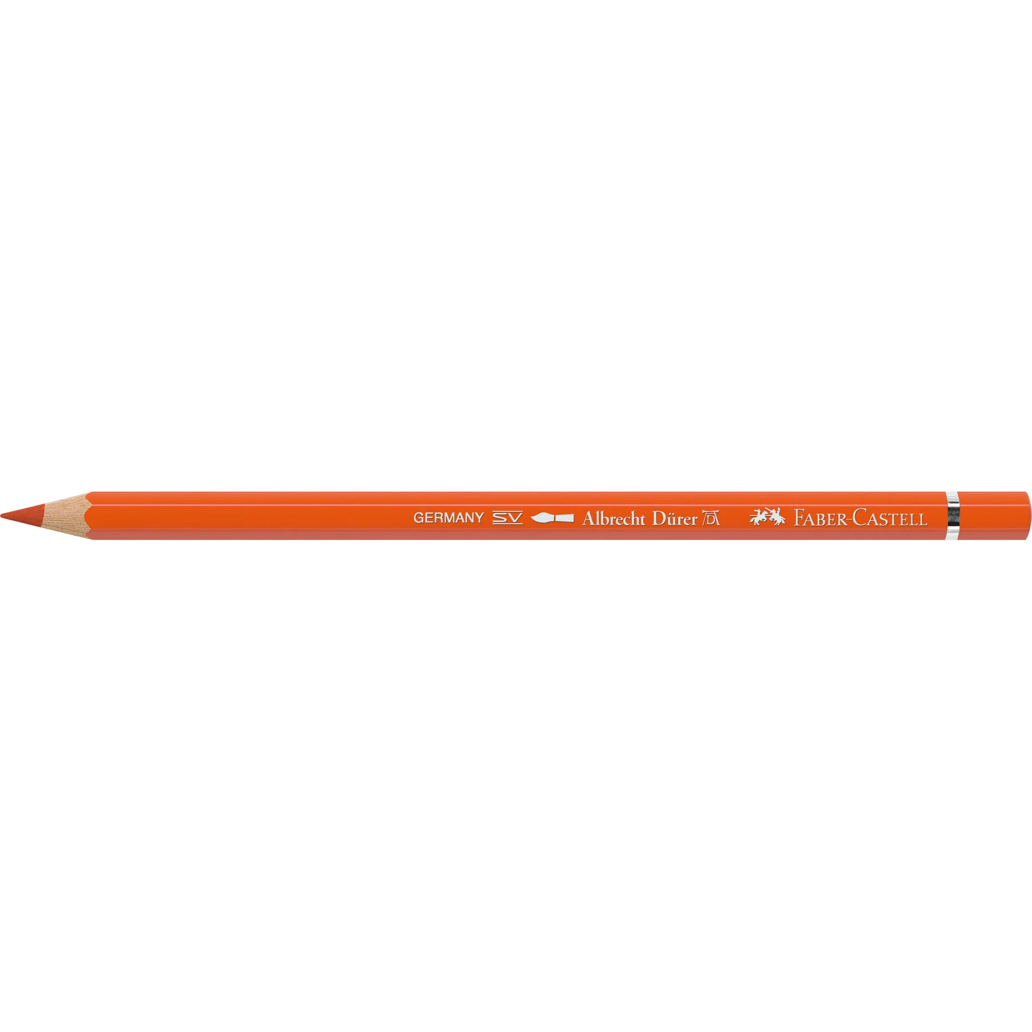 Albrecht Dürer Artists' Watercolor Pencil - #115 Dark Cadmium Orange - #FC117615 - Image 2