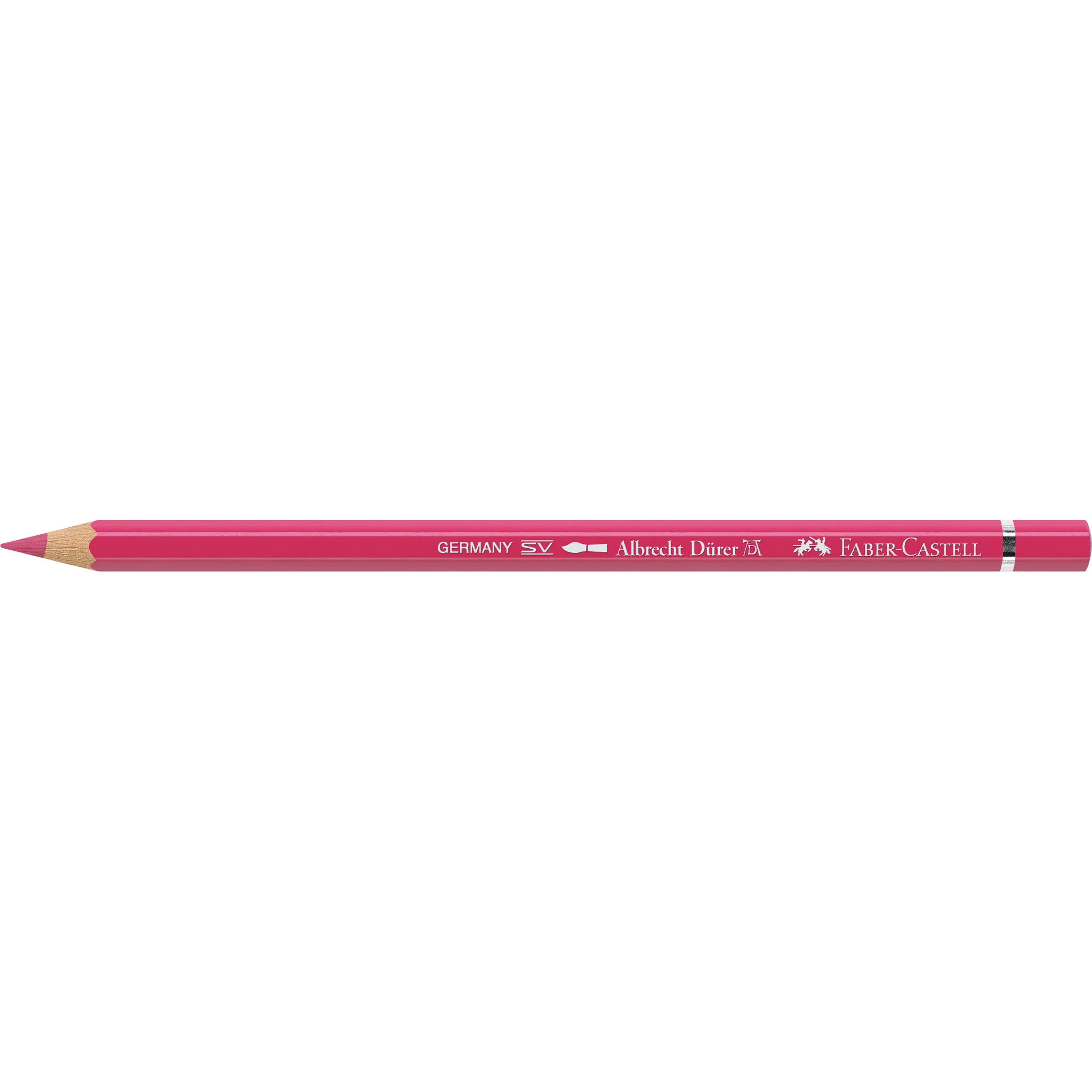 Albrecht Dürer Artists' Watercolor Pencil - #124 Rose Carmine - #FC117624 - Image 2