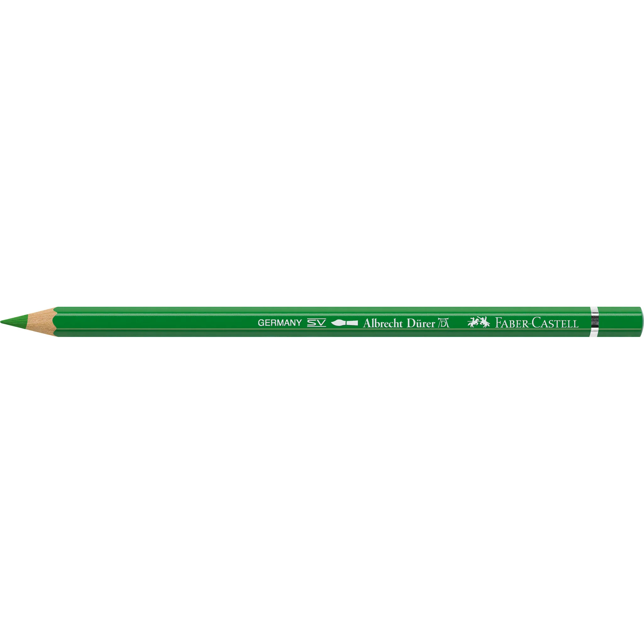 Albrecht Dürer Artists' Watercolor Pencil - #266 Permanent Green - #FC117766 - Image 2