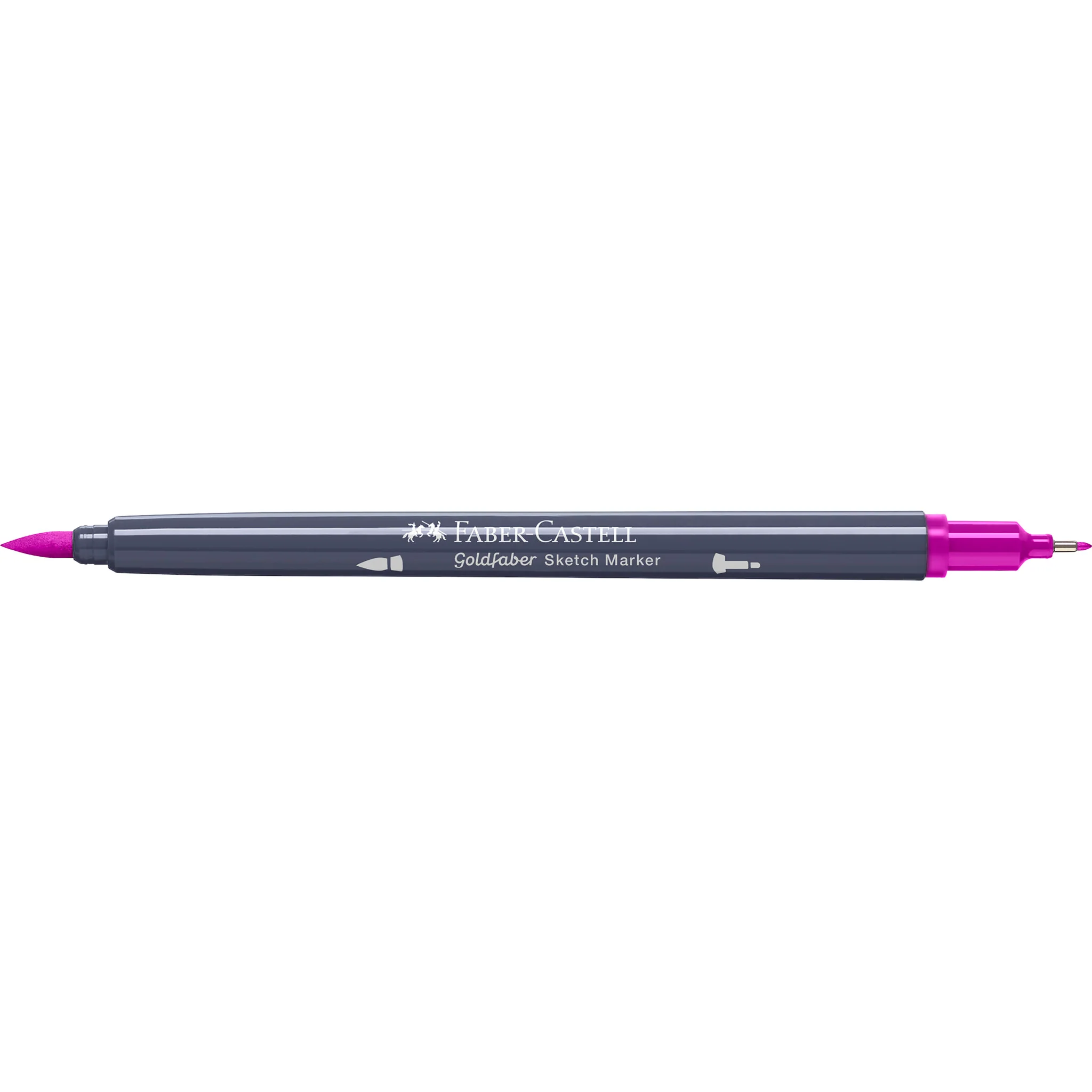 Goldfaber Sketch Marker, #125 Middle Purple Pink - #FC164723 - Image 3