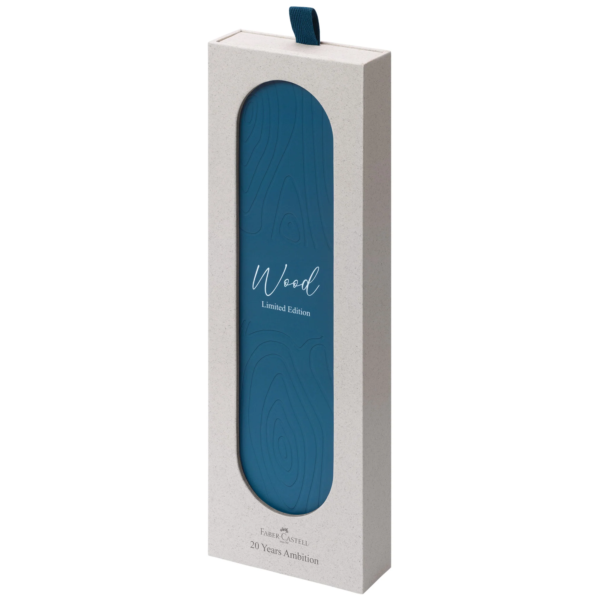 Ambition Ballpoint Pen, Blue Wood - #FC148035 - Image 3