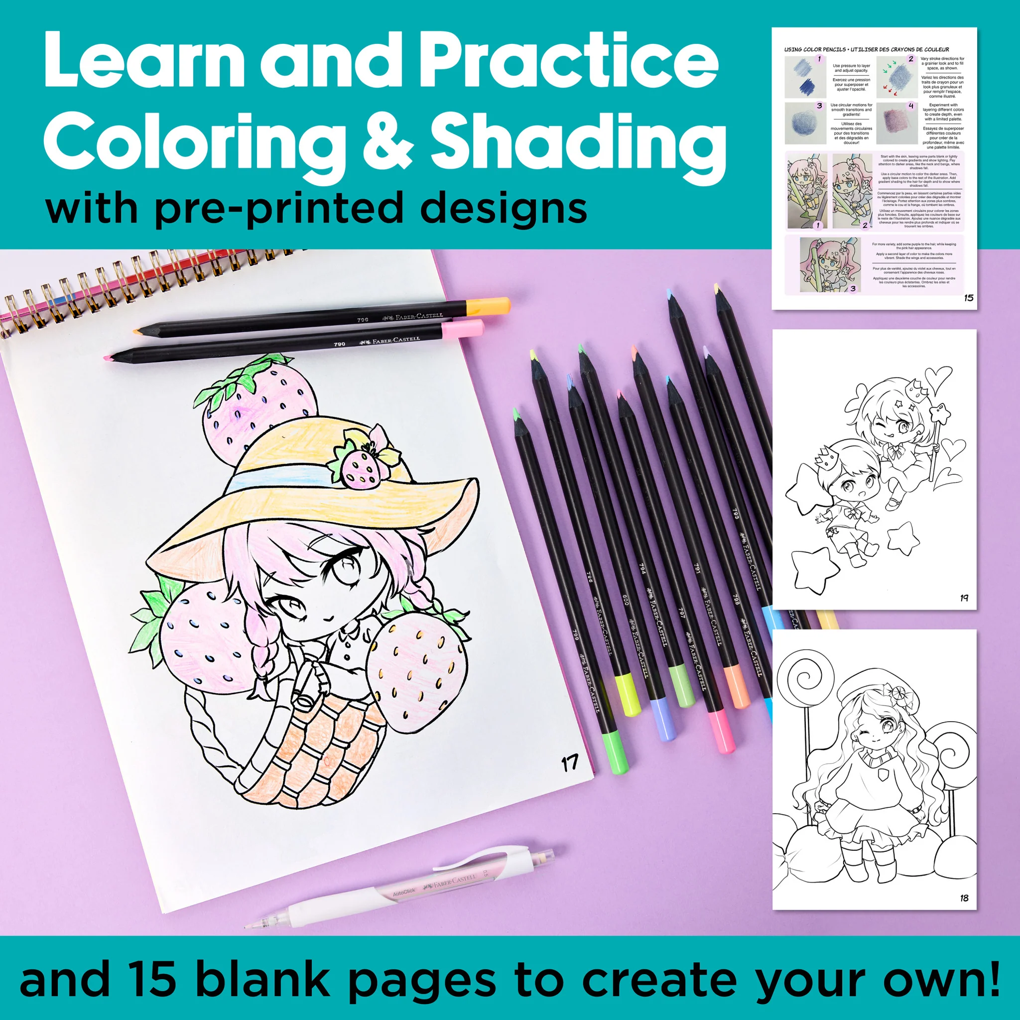 Anime Drawing Kit - Chibi Edition - #FC14604 - Image 7
