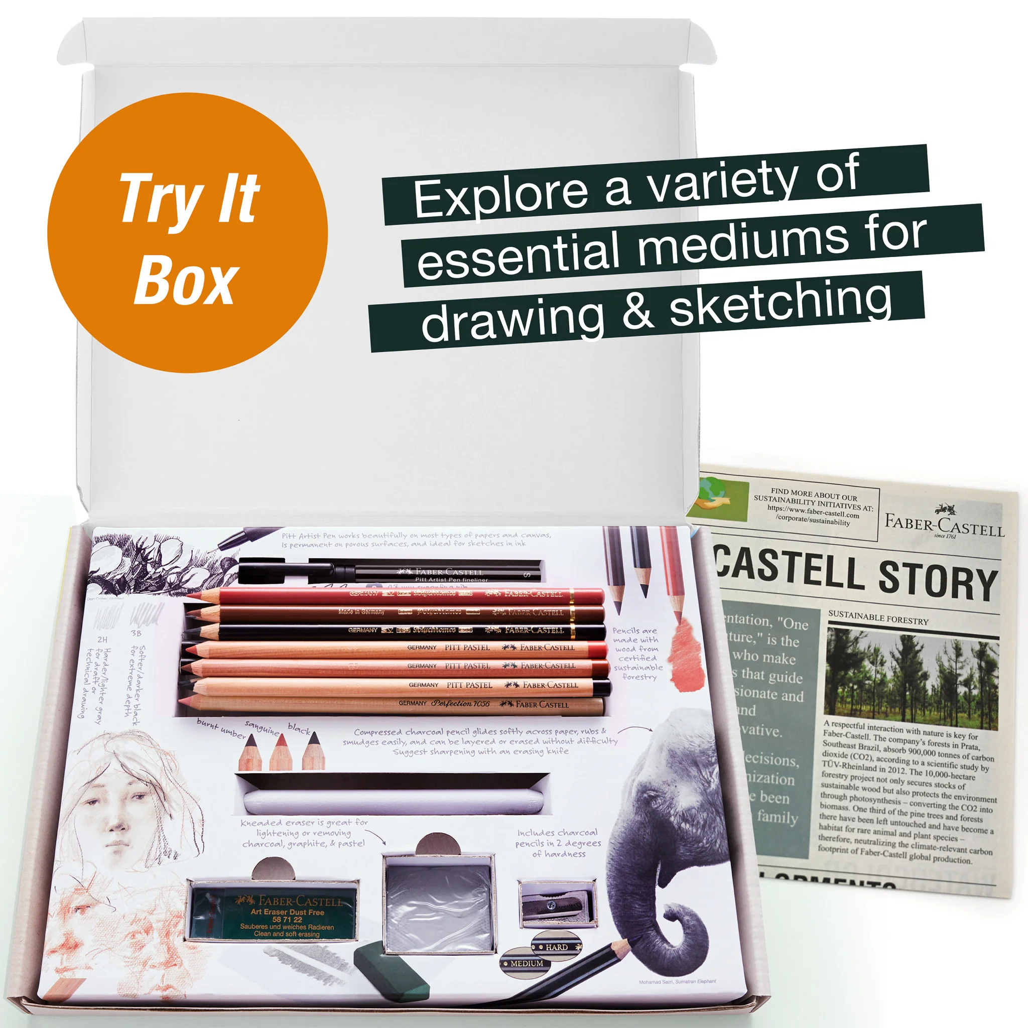 Art & Graphic Try It Box, Dry Mediums - #FC800168 - Image 3