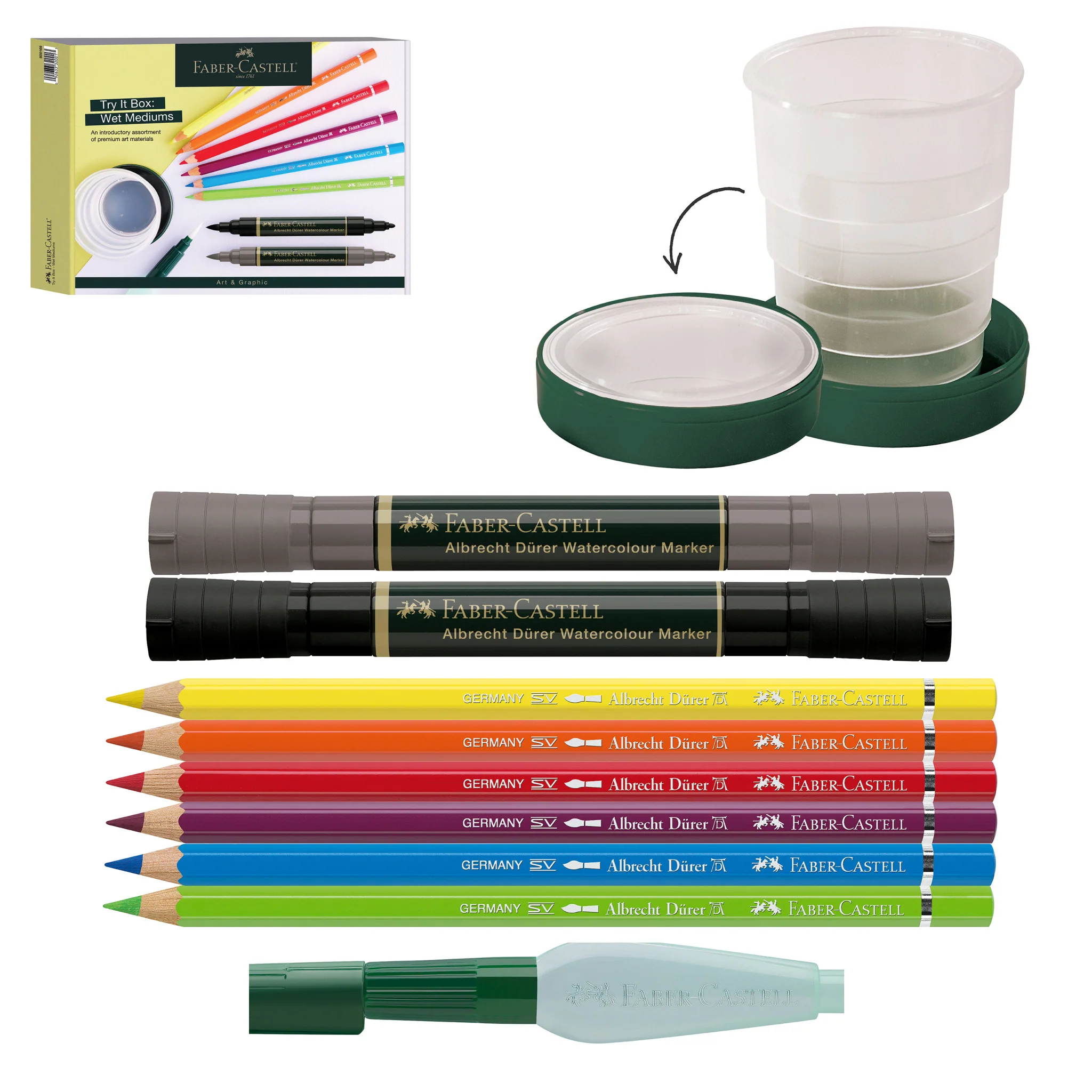 Art & Graphic Try It Box, Wet Mediums - #FC800169 - Image 9