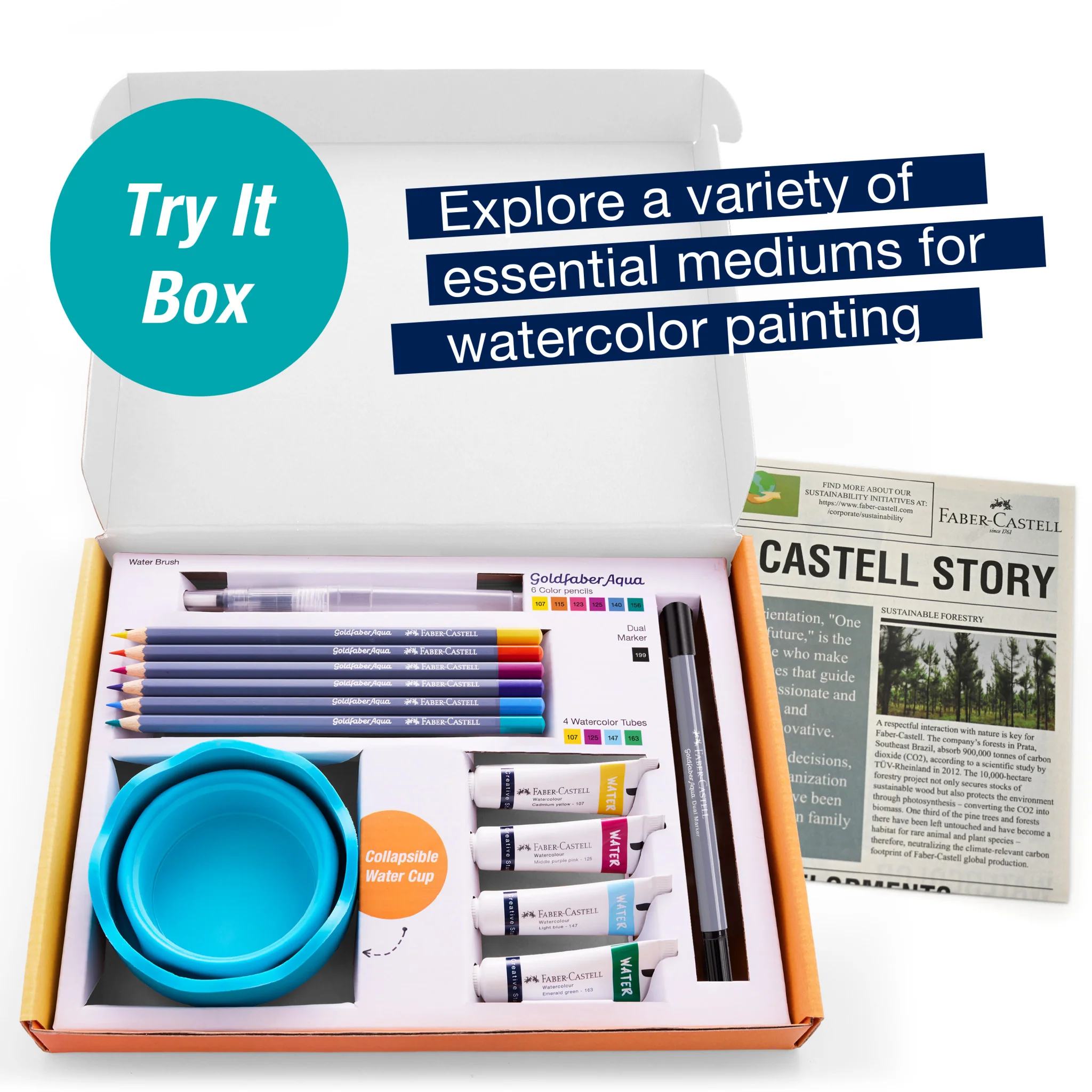 Creative Studio Try It Box, Wet Mediums - #FC770422 - Image 3