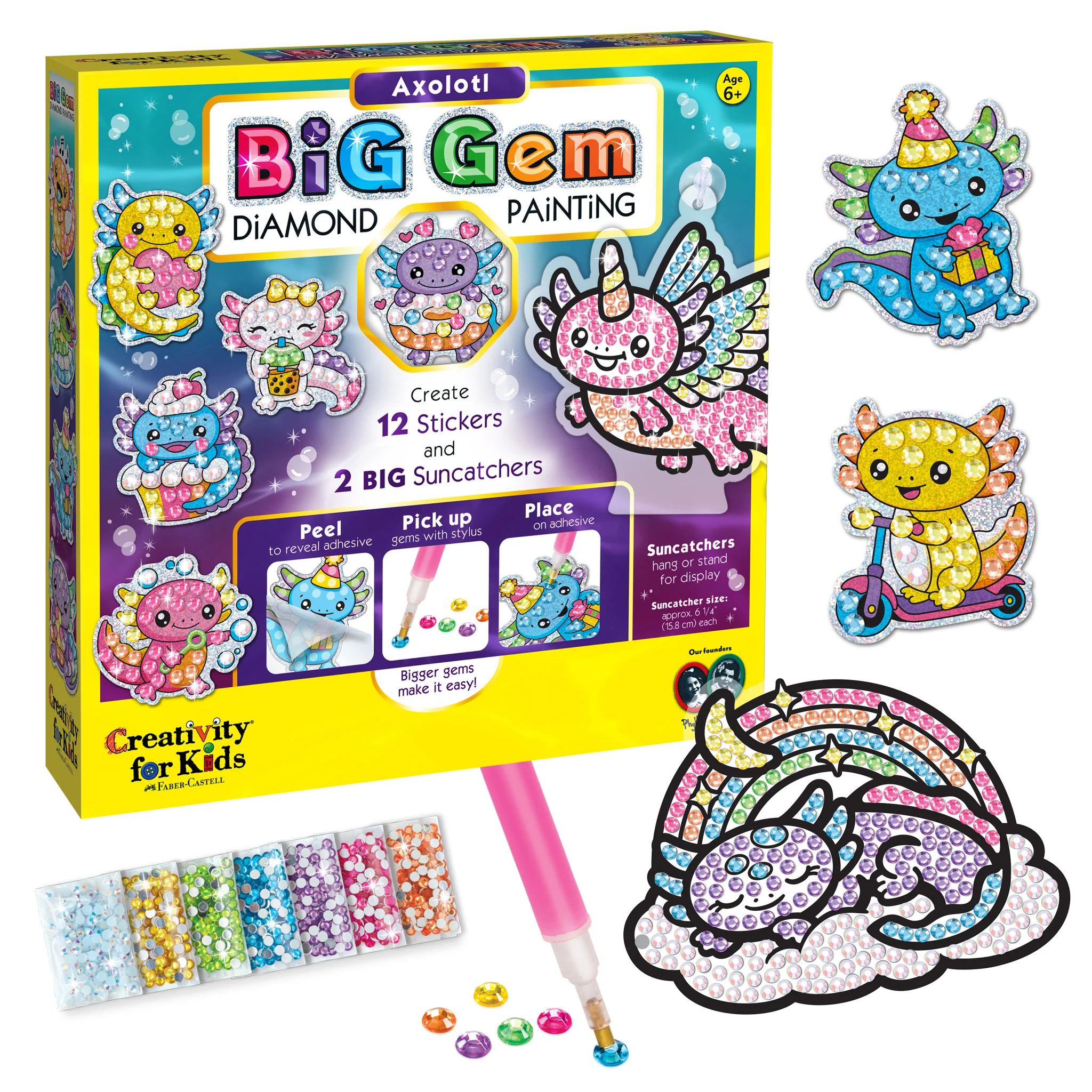 Big Gem Diamond Painting – Axolotl - #6499000 - Image 2