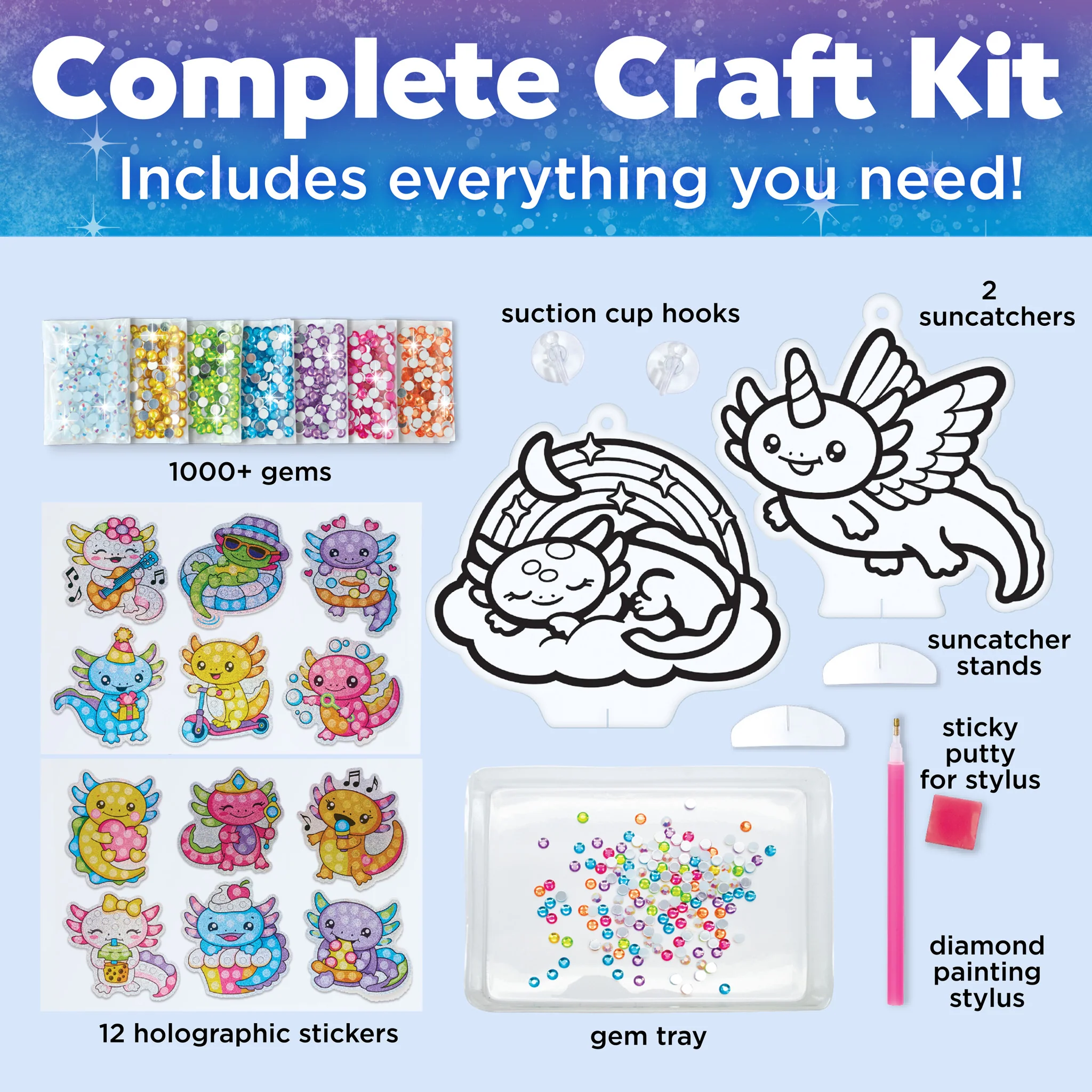 Big Gem Diamond Painting – Axolotl - #6499000 - Image 4