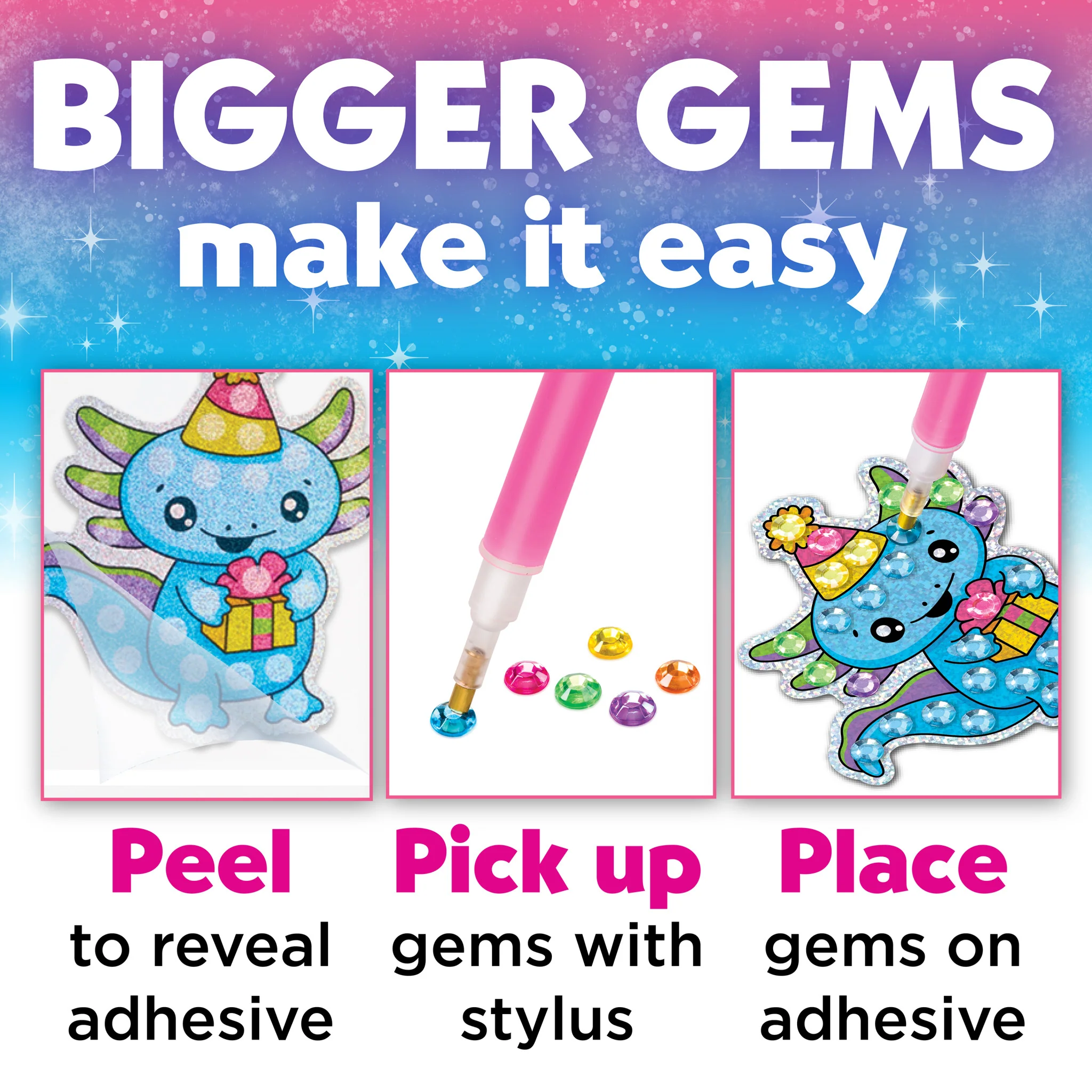 Big Gem Diamond Painting – Axolotl - #6499000 - Image 5