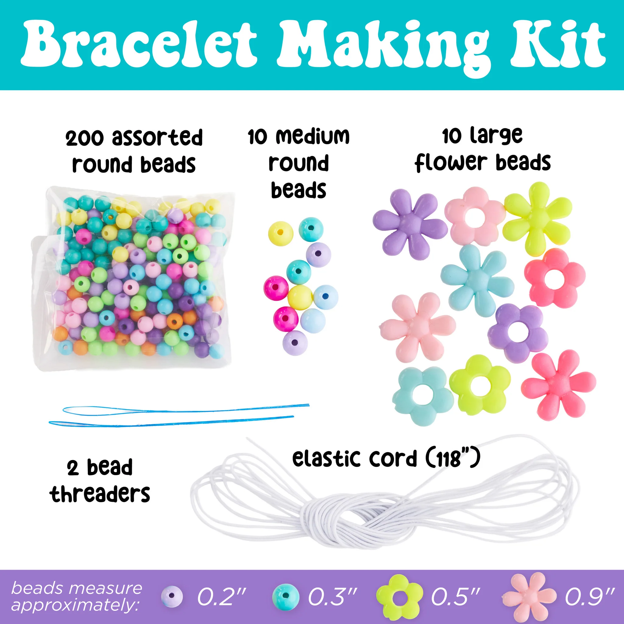 Mini Kit Beaded Flowers Bracelet - #6550000 - Image 4