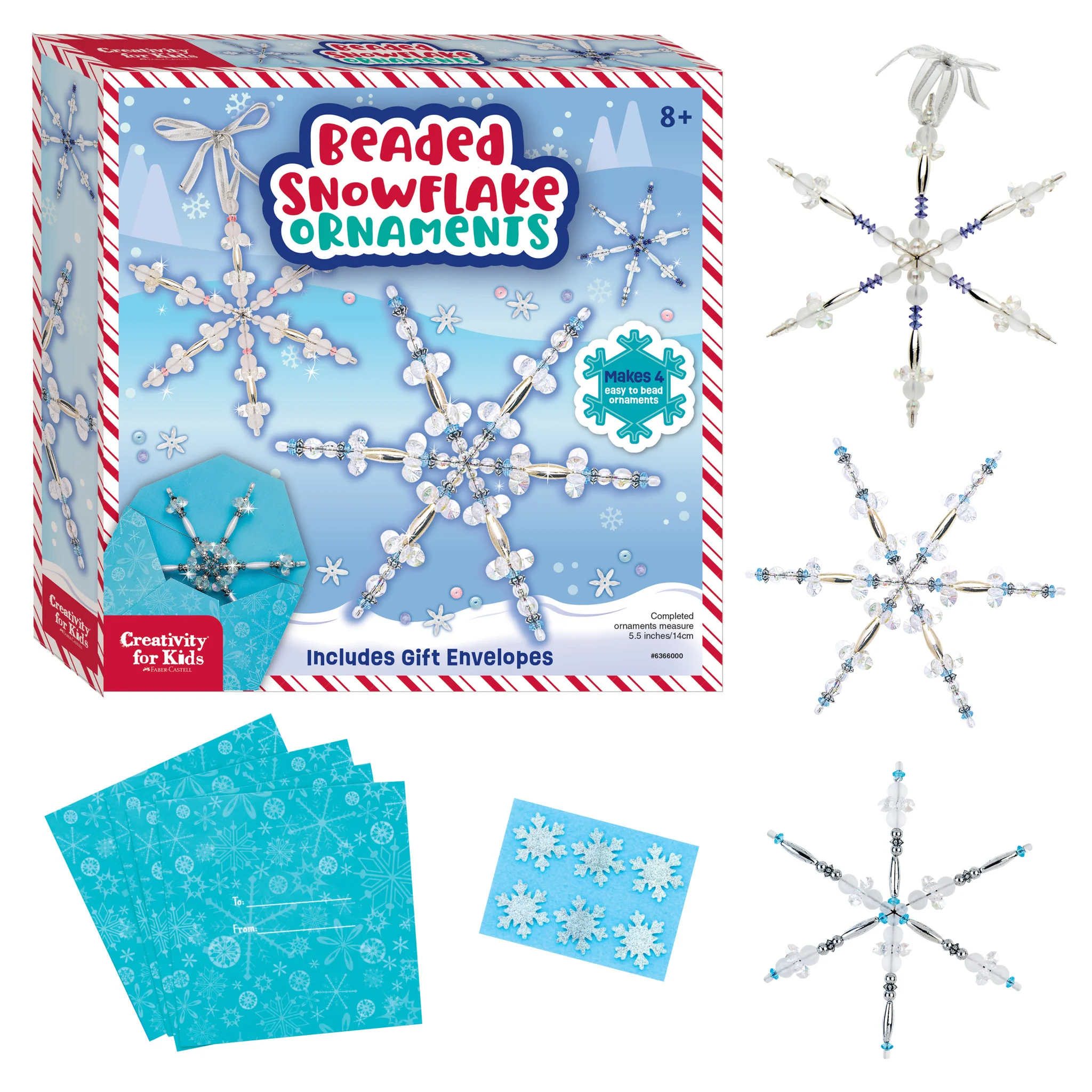 Beaded Snowflake Ornaments - #6366000 - Image 2