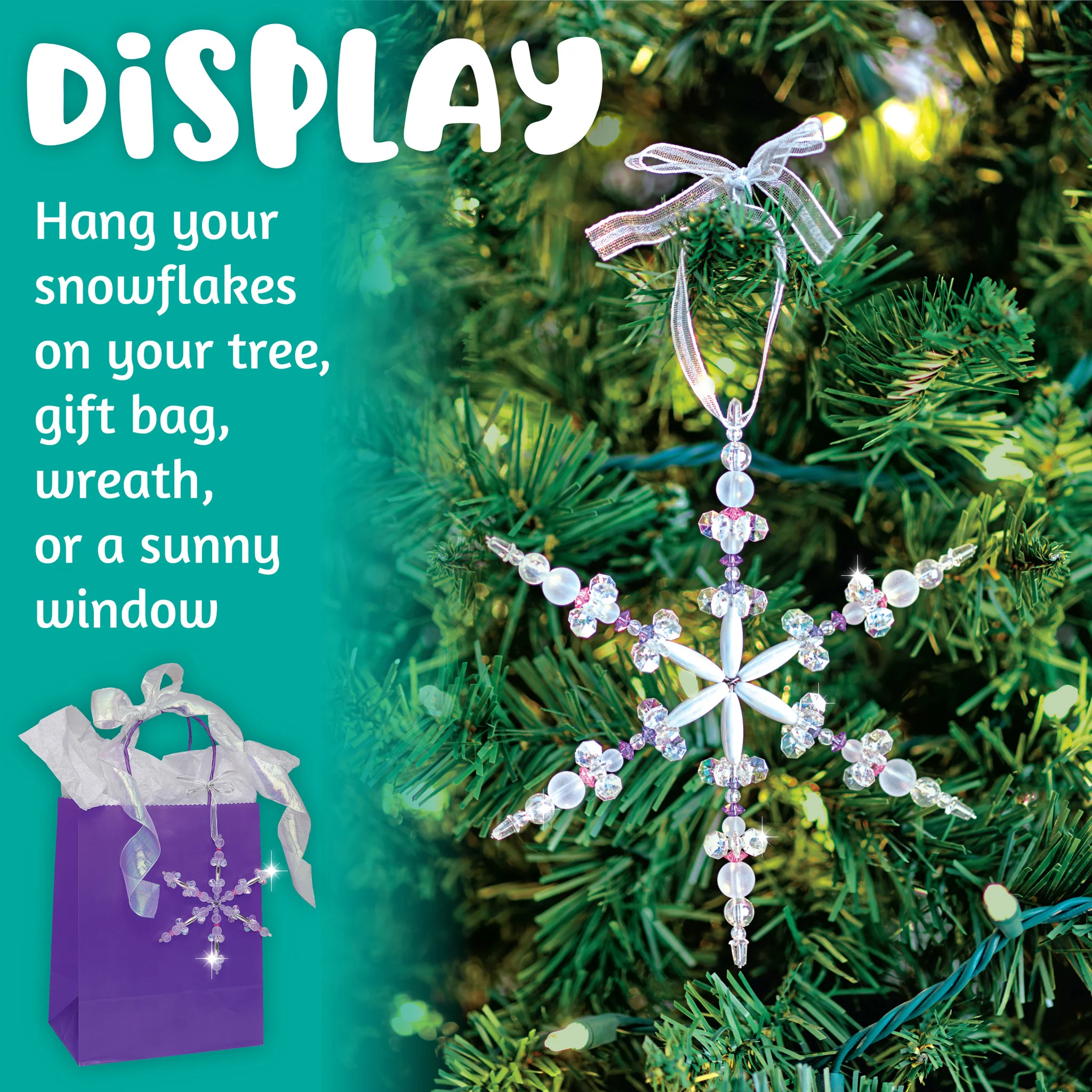 Beaded Snowflake Ornaments - #6366000 - Image 6