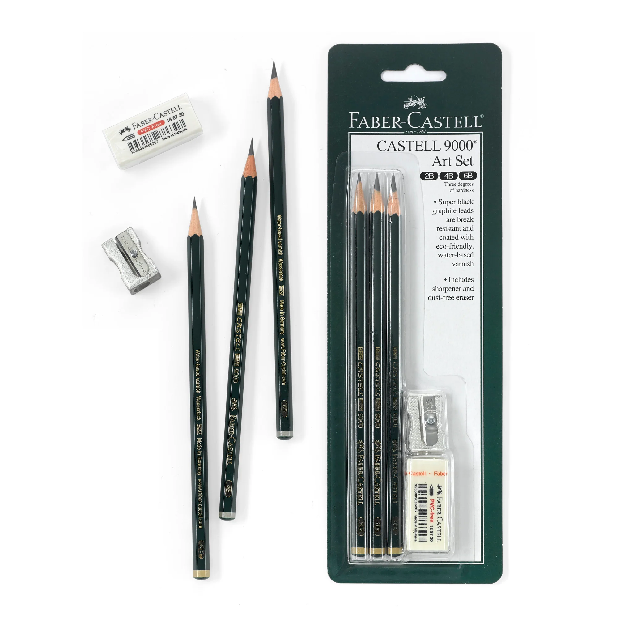Castell 9000 Graphite Pencils, Art Set - #FC800029 - Image 3
