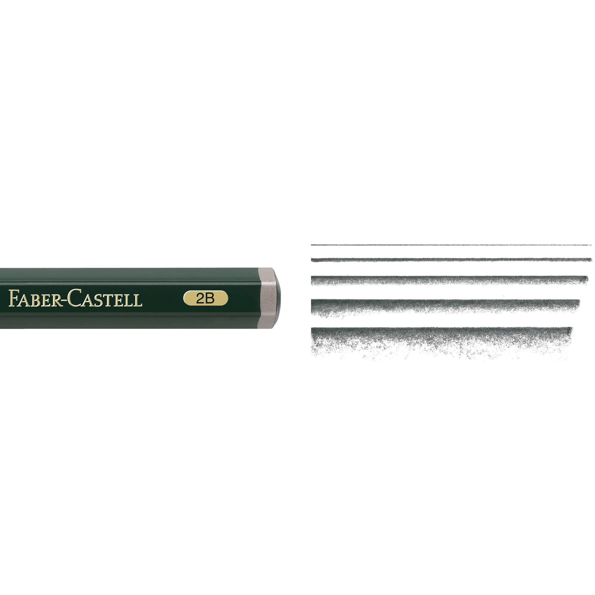 Castell 9000 Jumbo Graphite Pencils, Set of 5 - #FC119397 - Image 3