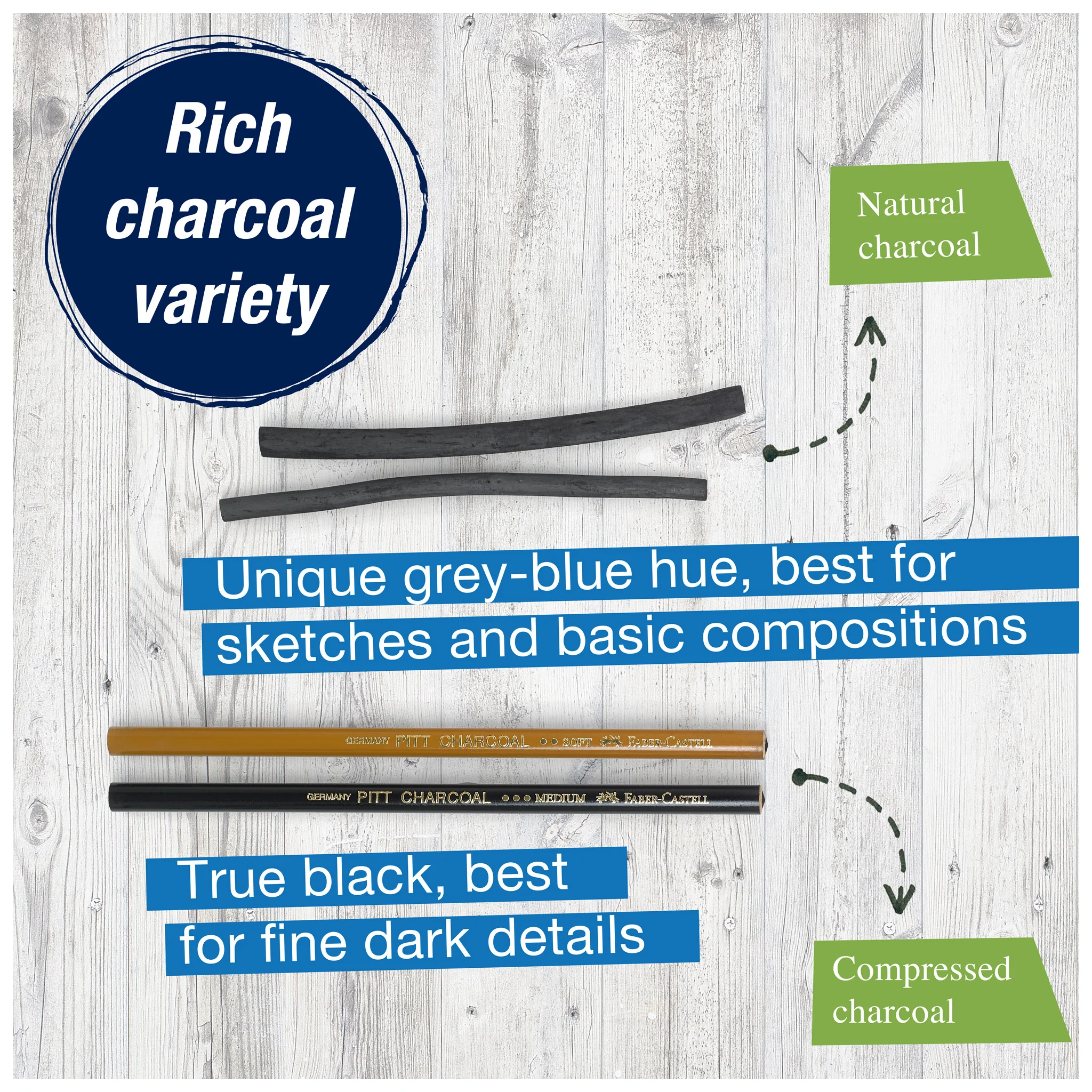 Charcoal Sketch Set - #FC114002 - Image 3