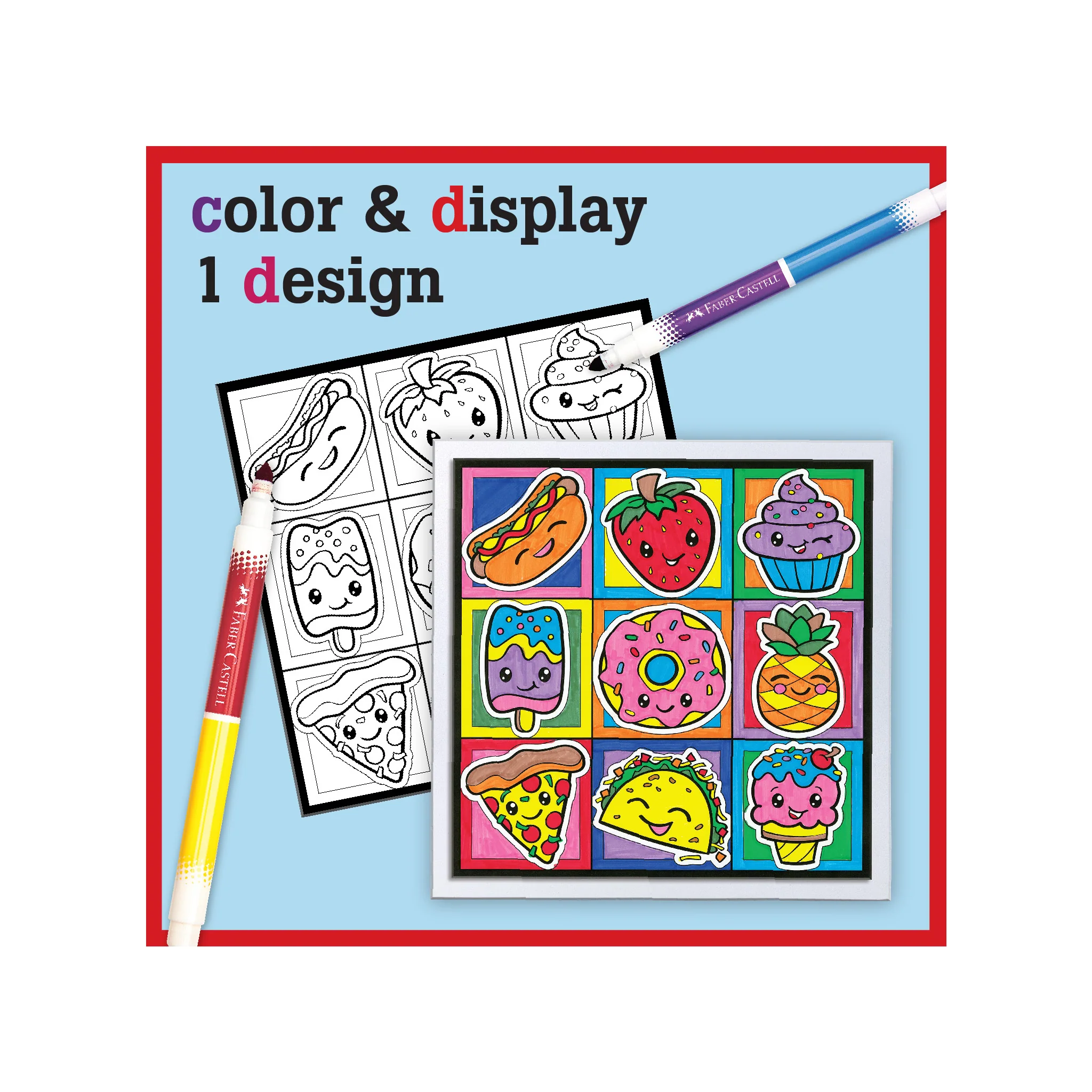 Color by Number Foodie Friends - #FC14336 - Image 3