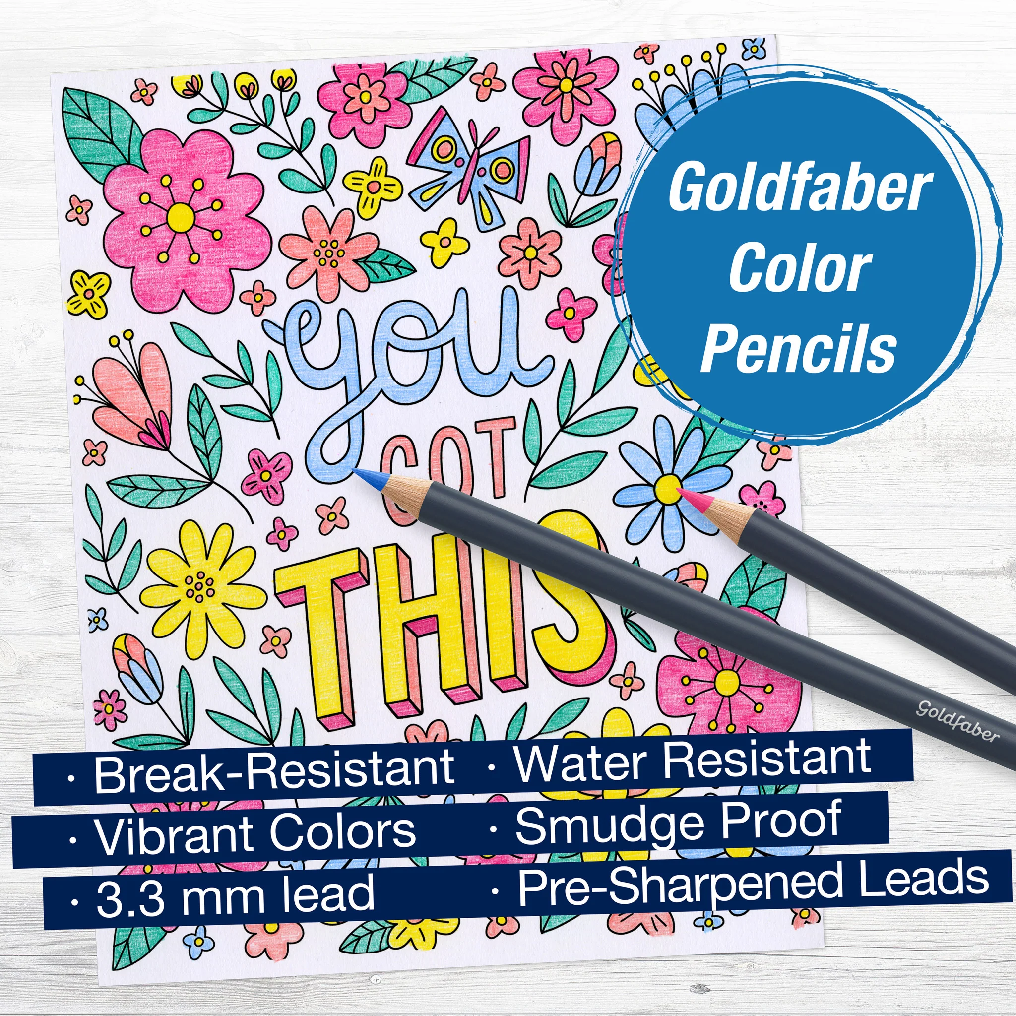 Color by Number Wall Art, "You Got This" - #FC770636 - Image 5