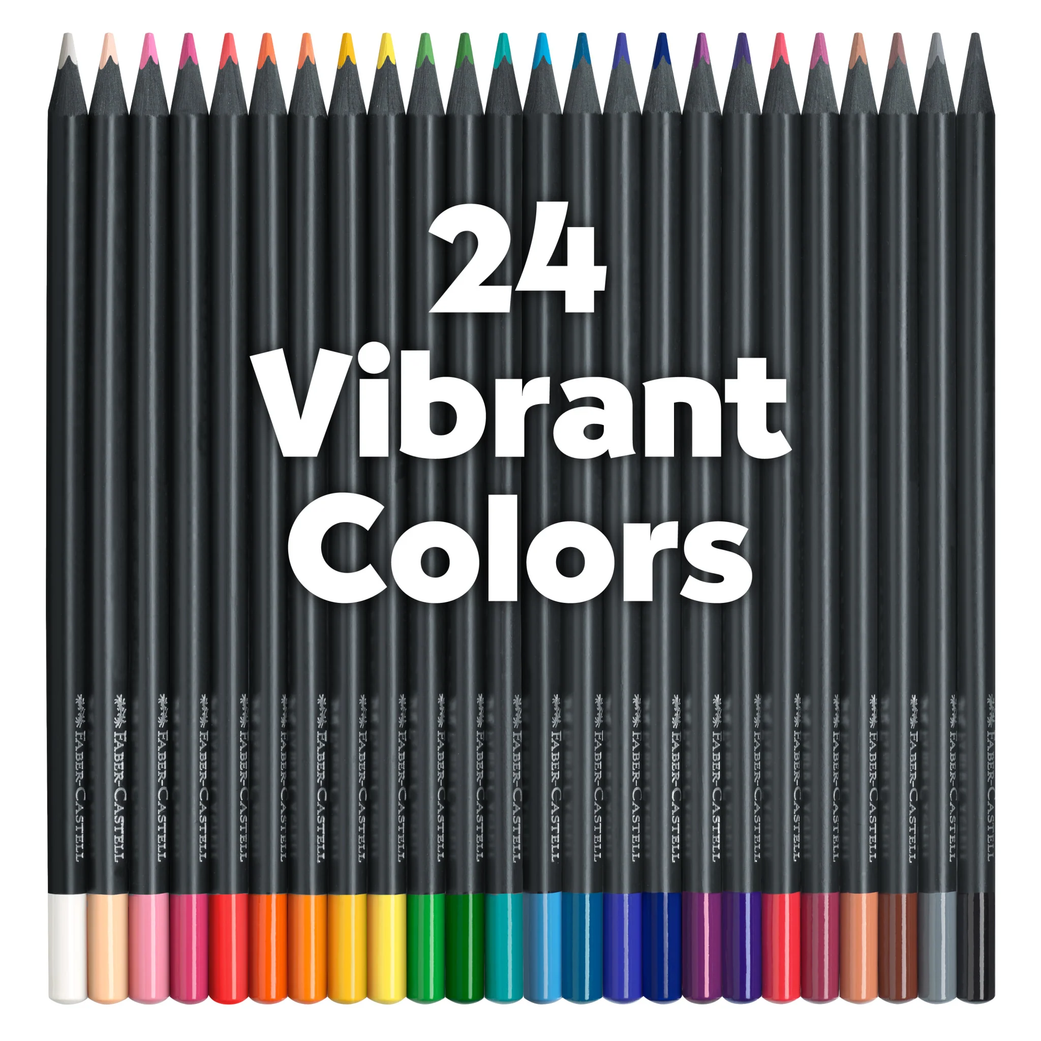 Black Edition Colored Pencils, Box of 24 - #FC116424 - Image 3