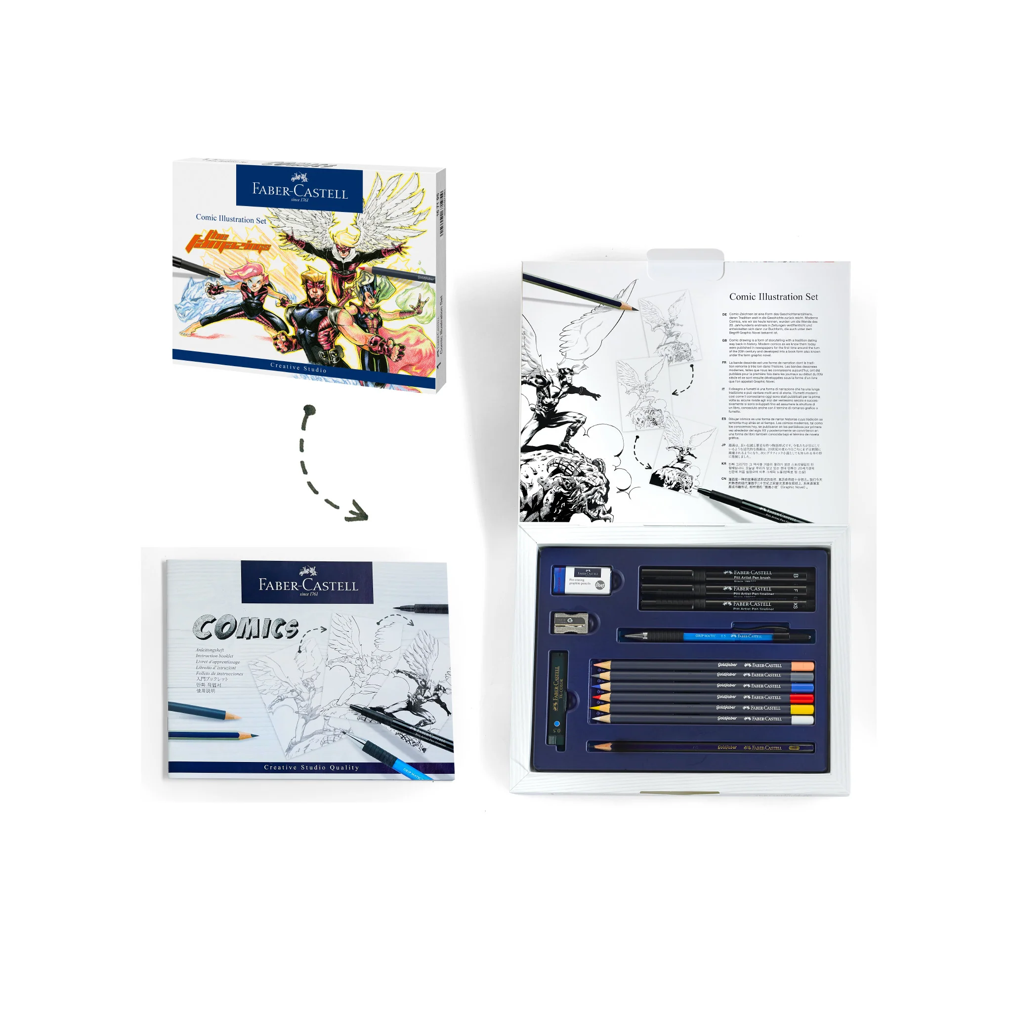 Comic Illustration Gift Set - #FC167195 - Image 3