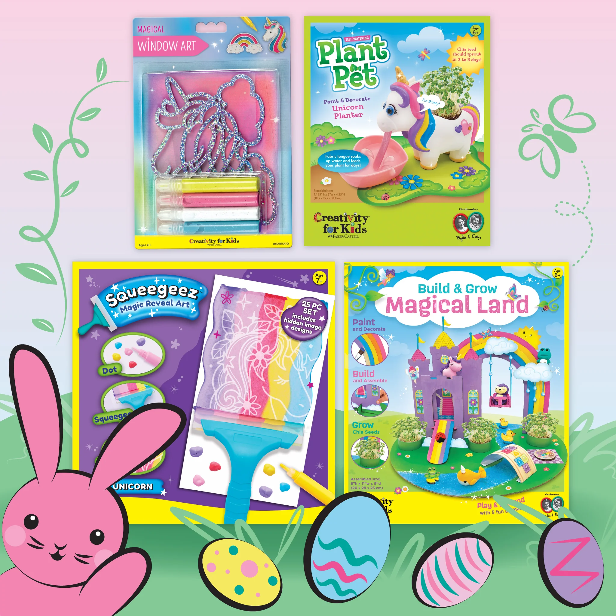 Easter Basket Bundle - Unicorn Crafts for Kids