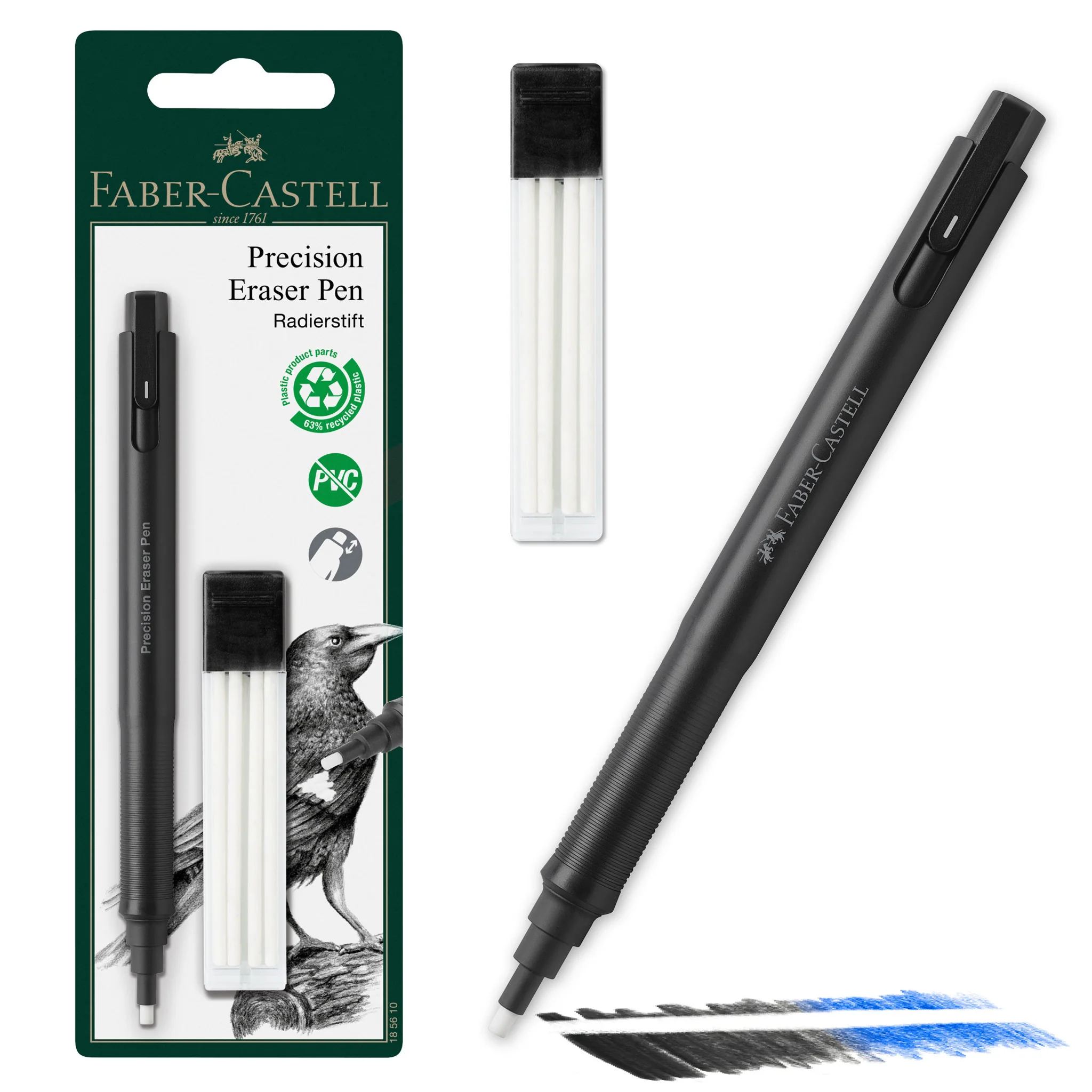 Precision Eraser Pen & Refills - #FC185610 - Image 2