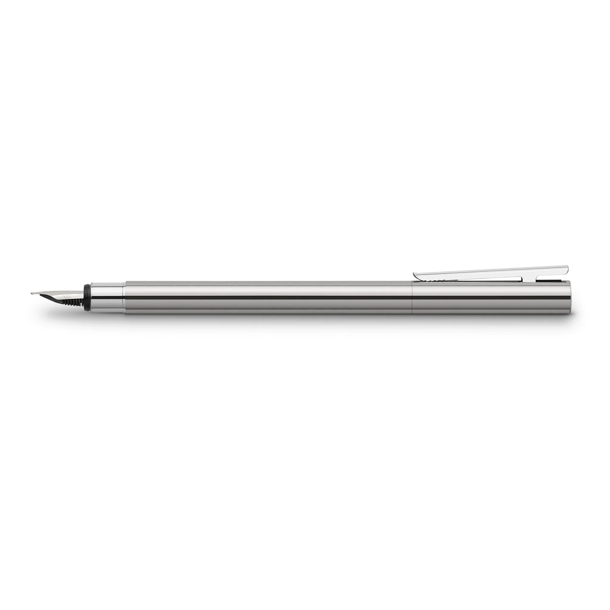 NEO Slim Fountain Pen, Polished Stainless Steel - Image 2