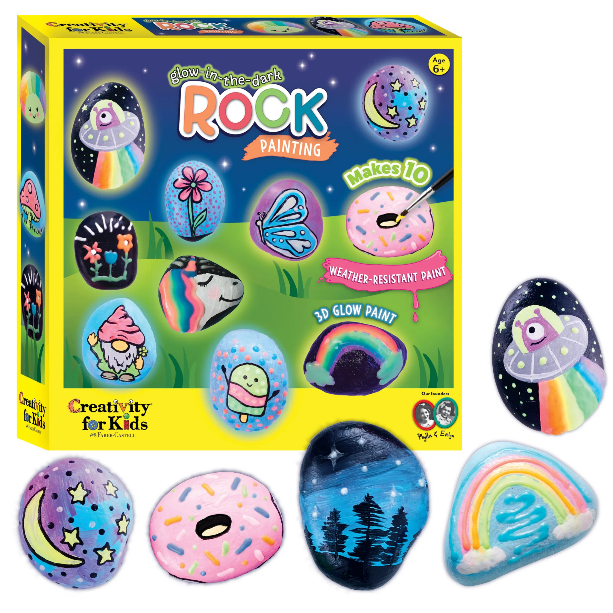 Glow in the Dark Rock Painting Kit - #6232000 - Image 9