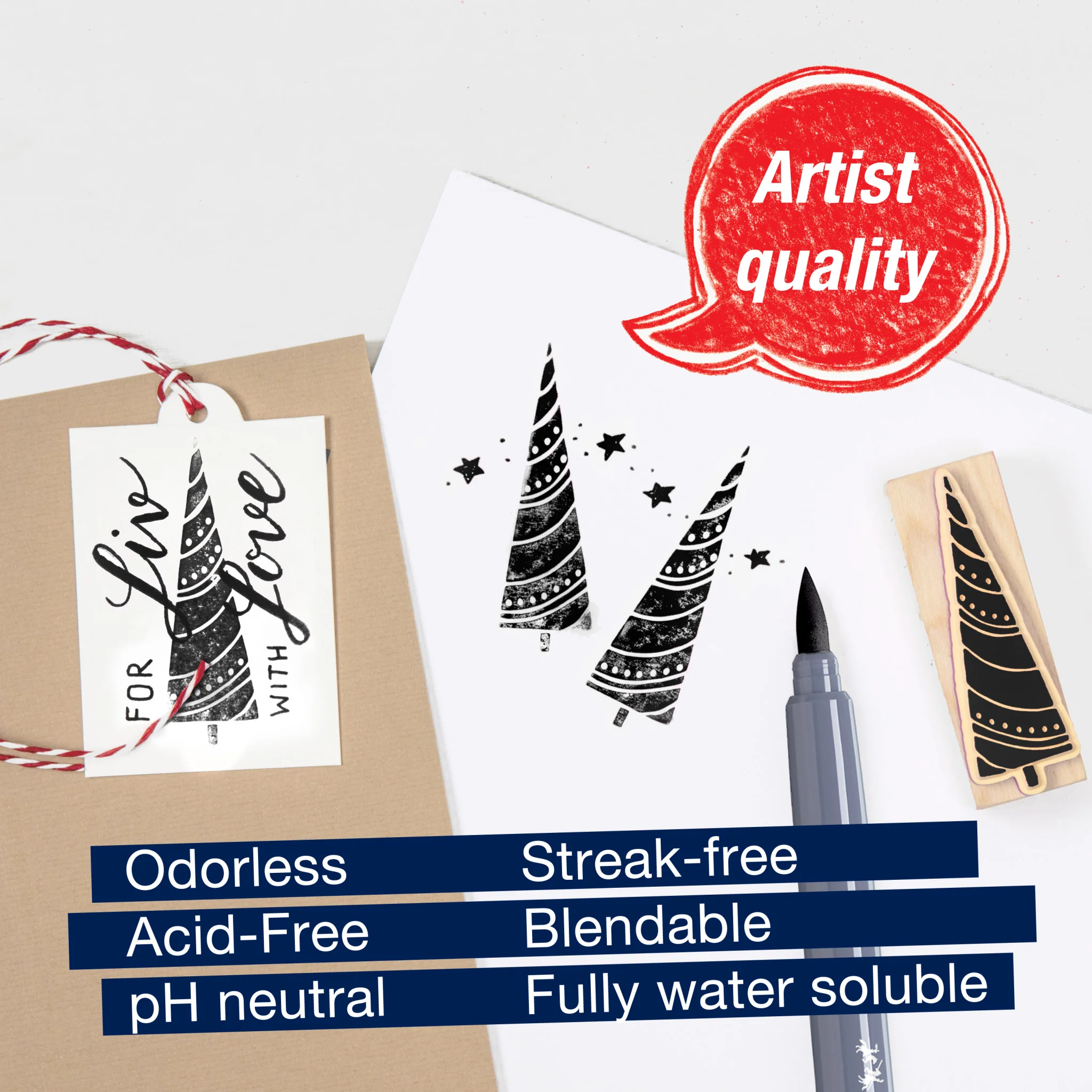 Goldfaber Aqua Dual Markers, Shades of Grey - Wallet of 6 - #FC164522 - Image 5