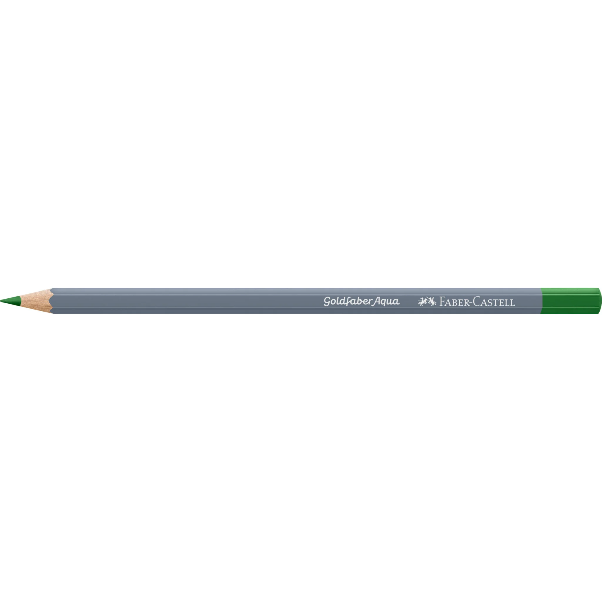 Goldfaber Aqua Watercolor Pencil - #266 Permanent Green - #FC114696 - Image 2