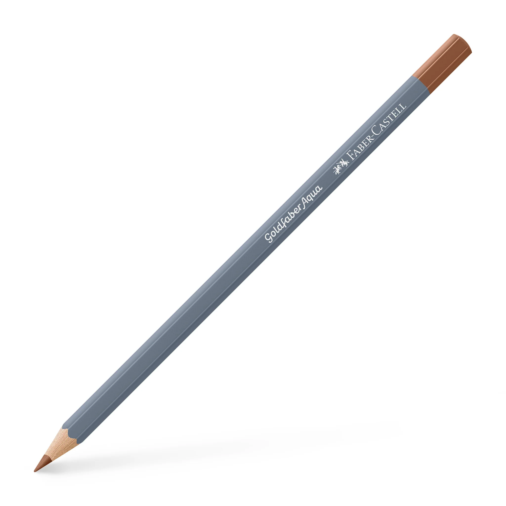 Goldfaber Aqua Watercolor Pencil, #283 Burnt Sienna - #FC114697