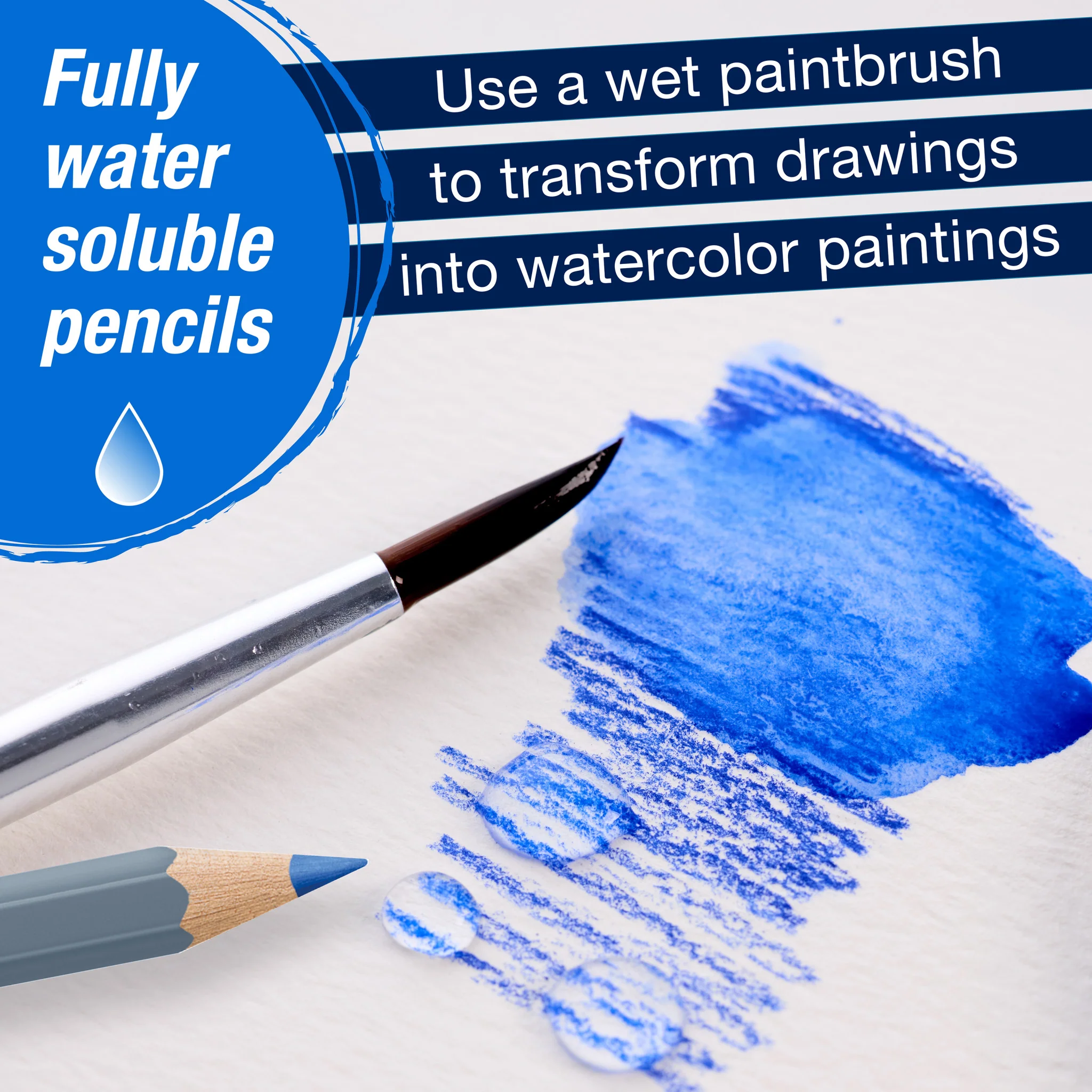 Goldfaber Aqua Watercolor Pencil Box - 24ct - #FC214626 - Image 4
