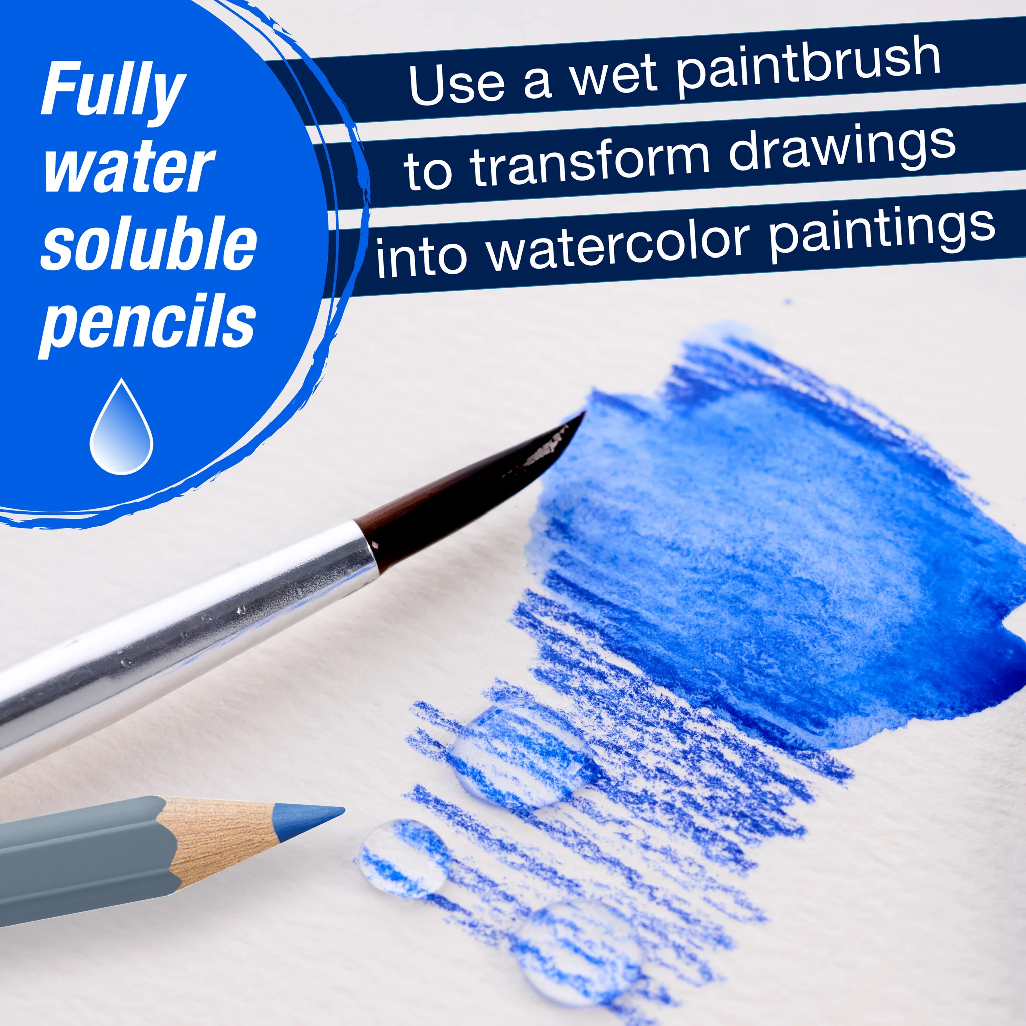 Goldfaber Watercolor Pencil Box - 12ct - Landscape - #FC214616 - Image 4