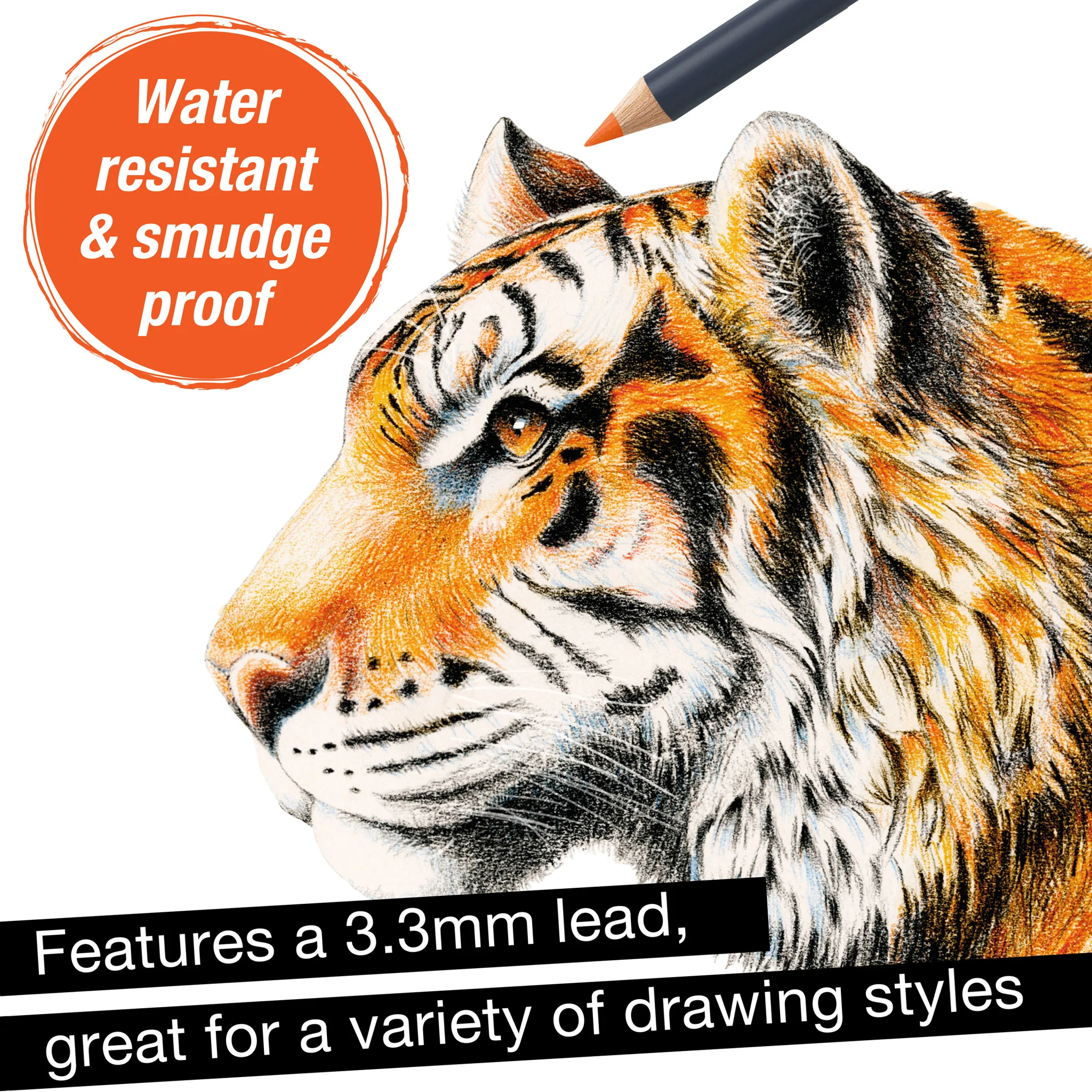 Goldfaber Color Pencil Box - 24ct - #FC214726 - Image 5