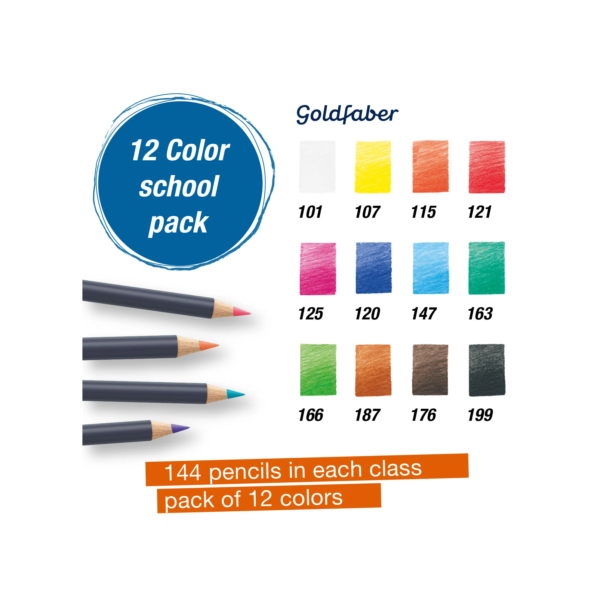 Goldfaber Color Pencil Class Pack - #FC900027 - Image 2