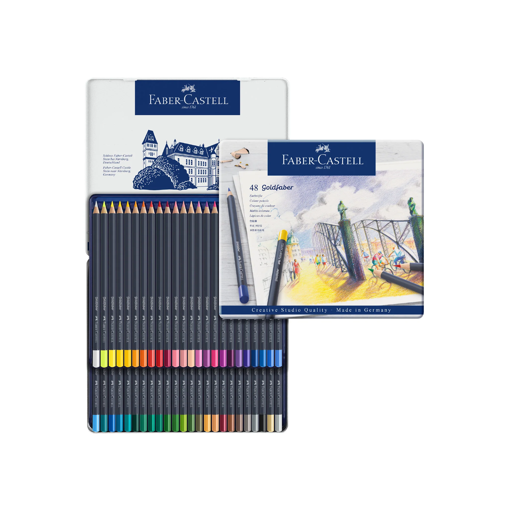 Goldfaber Color Pencils - Tin of 48 - #FC214748 - Image 7