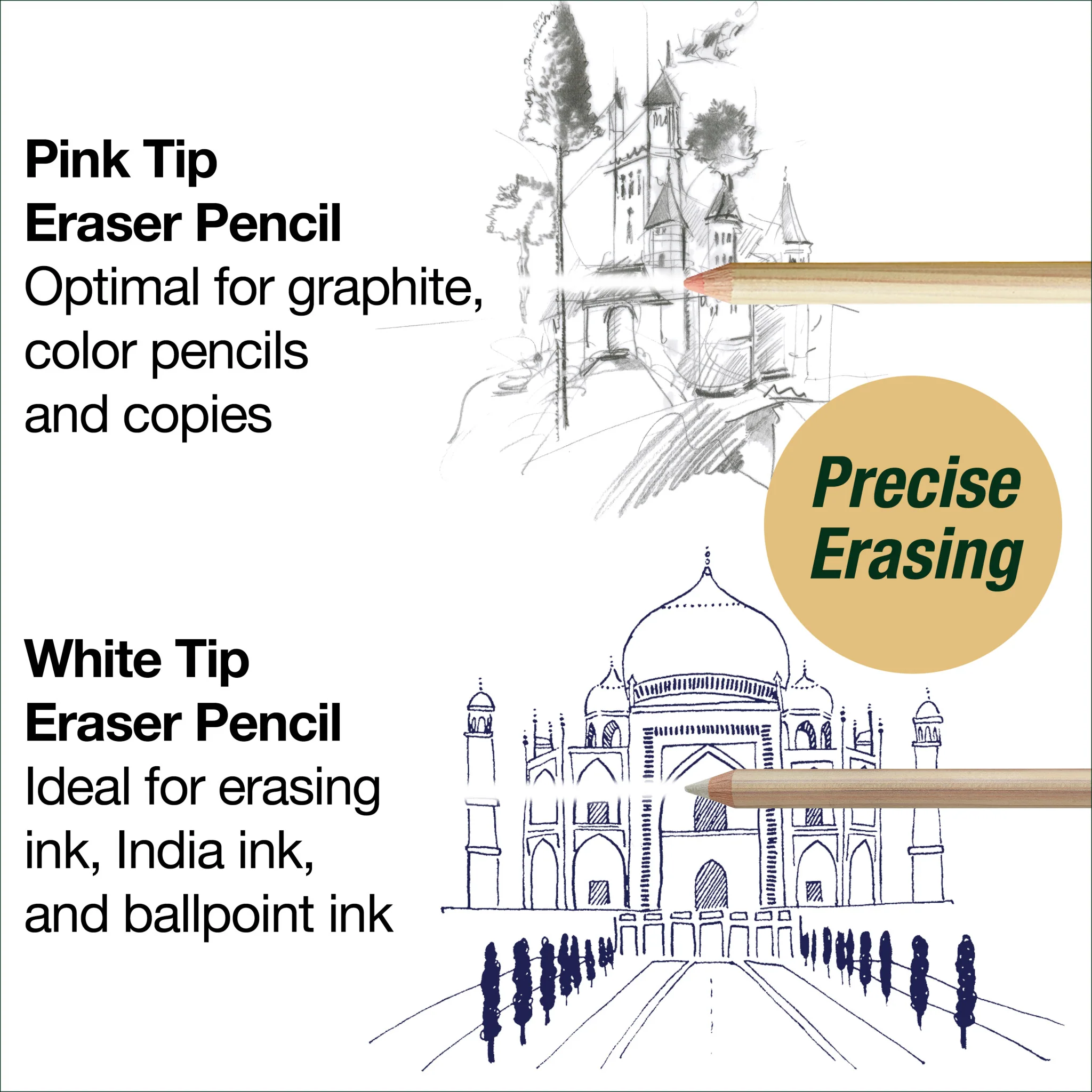 Castell 9000 Graphite Pencils, Sketching & Accessories Set - #FC800160 - Image 5