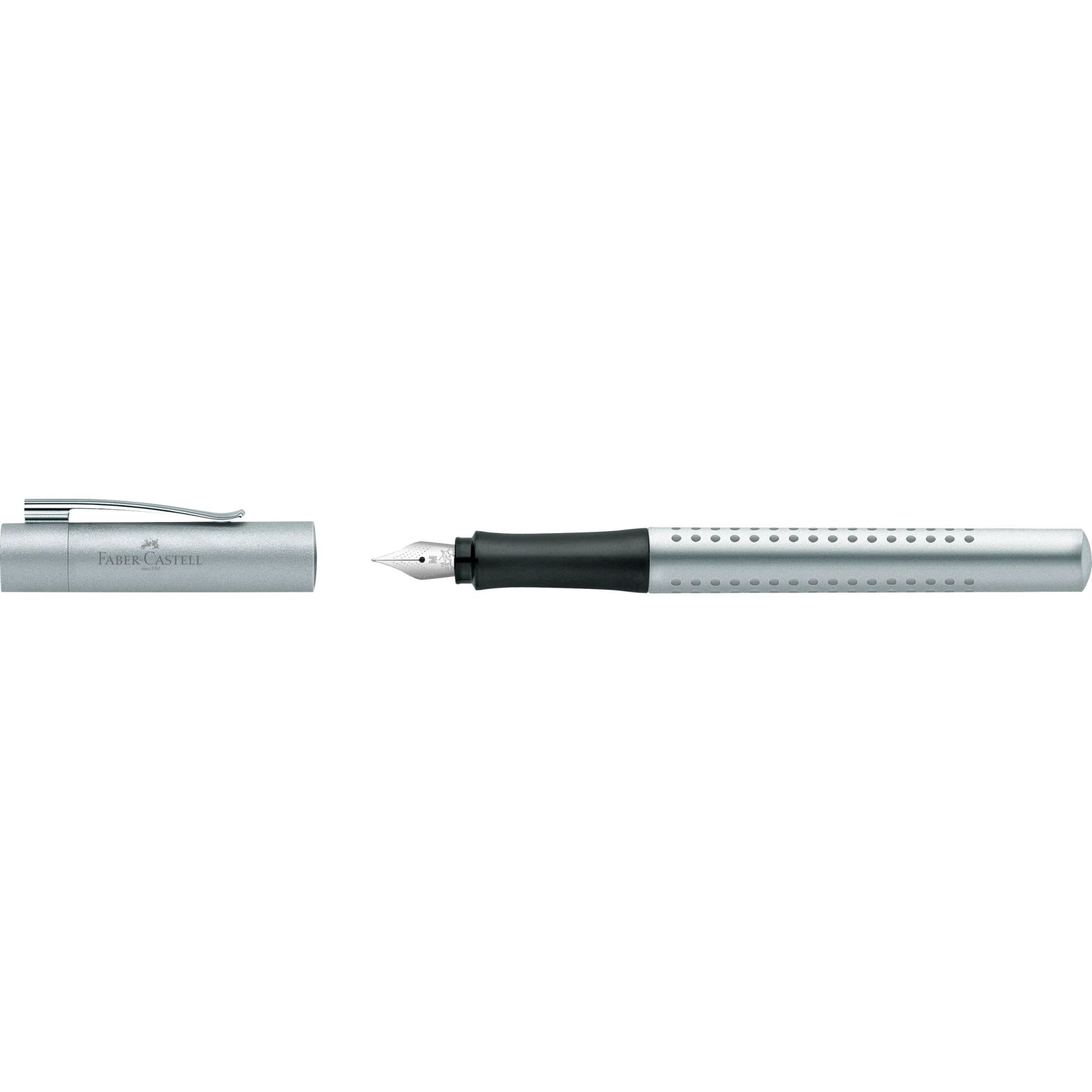 Grip 2011 Fountain Pen, Silver - Image 3