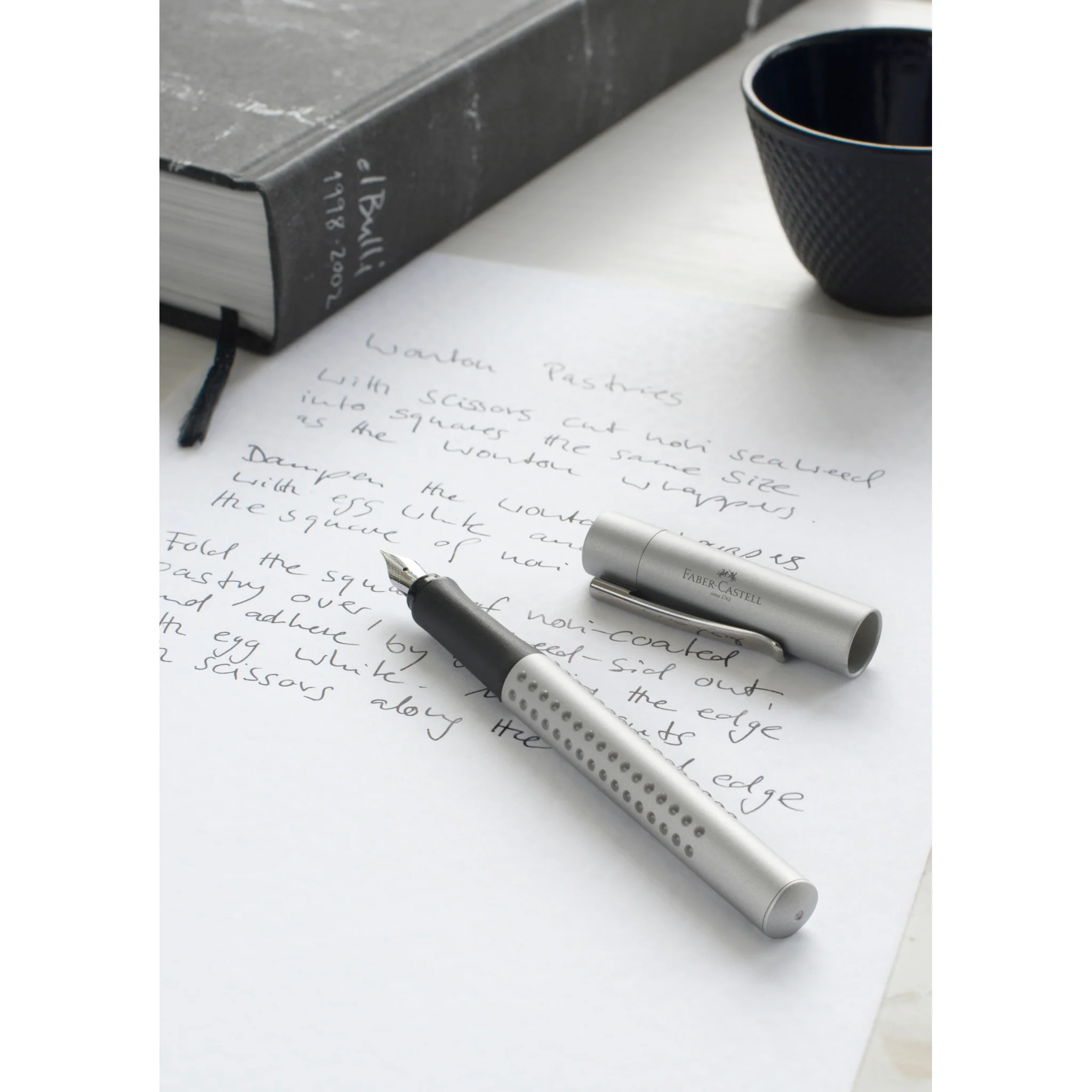 Grip 2011 Fountain Pen, Silver - Image 5
