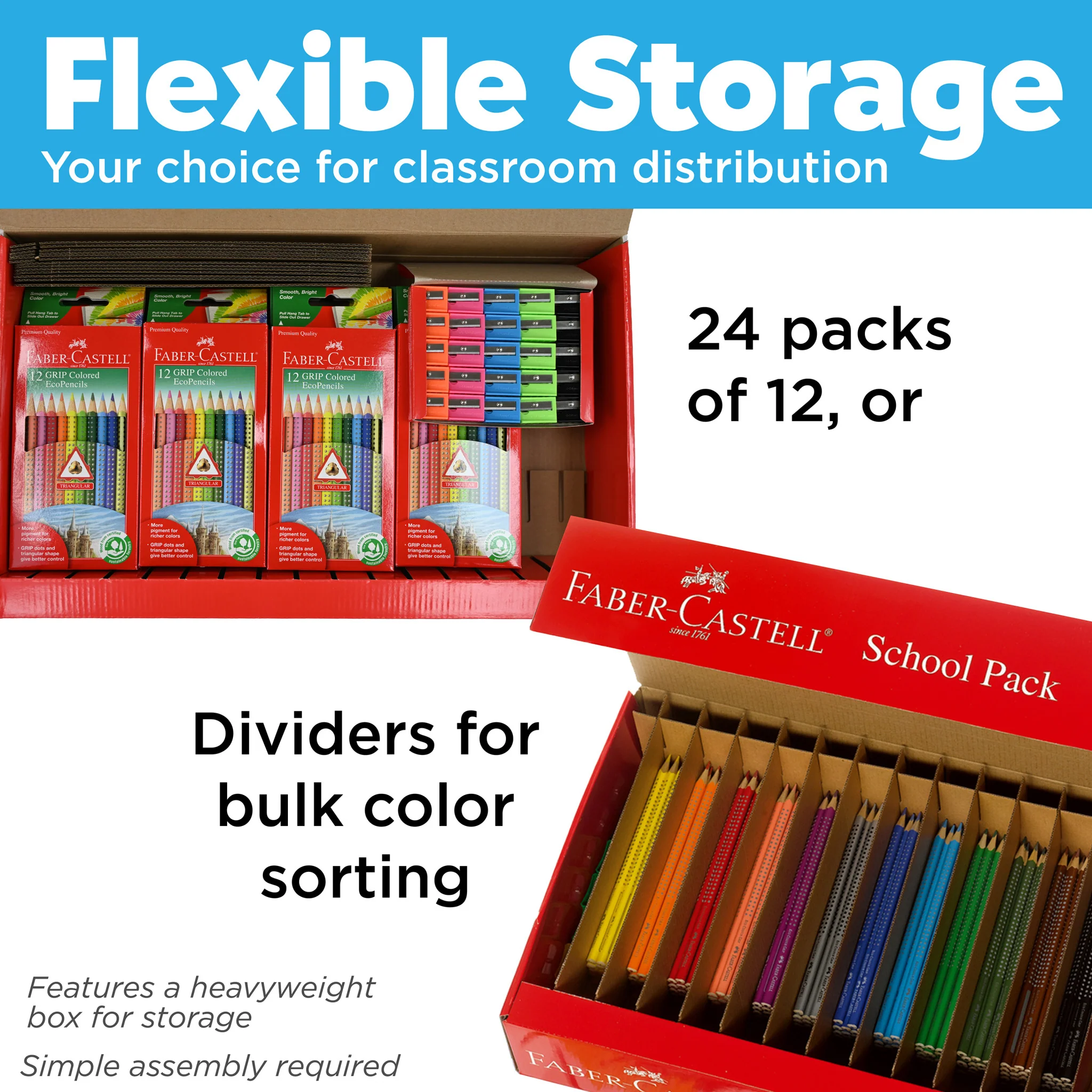 Grip Colored EcoPencil School Pack - #FC900008 - Image 5