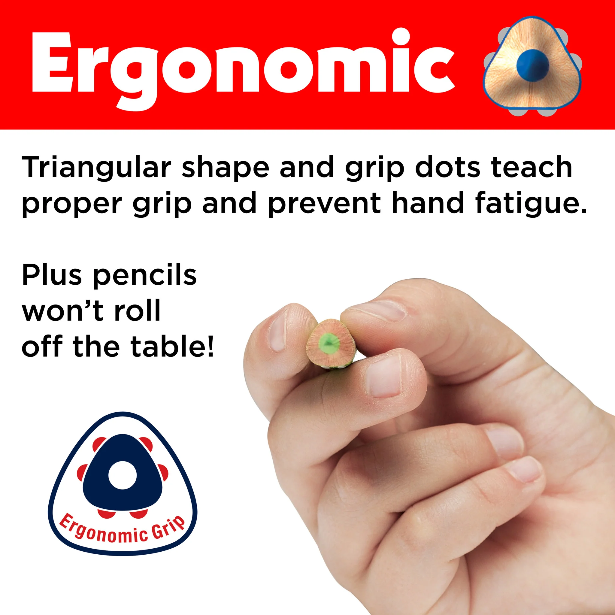 Grip Colored EcoPencil School Pack - #FC900008 - Image 6