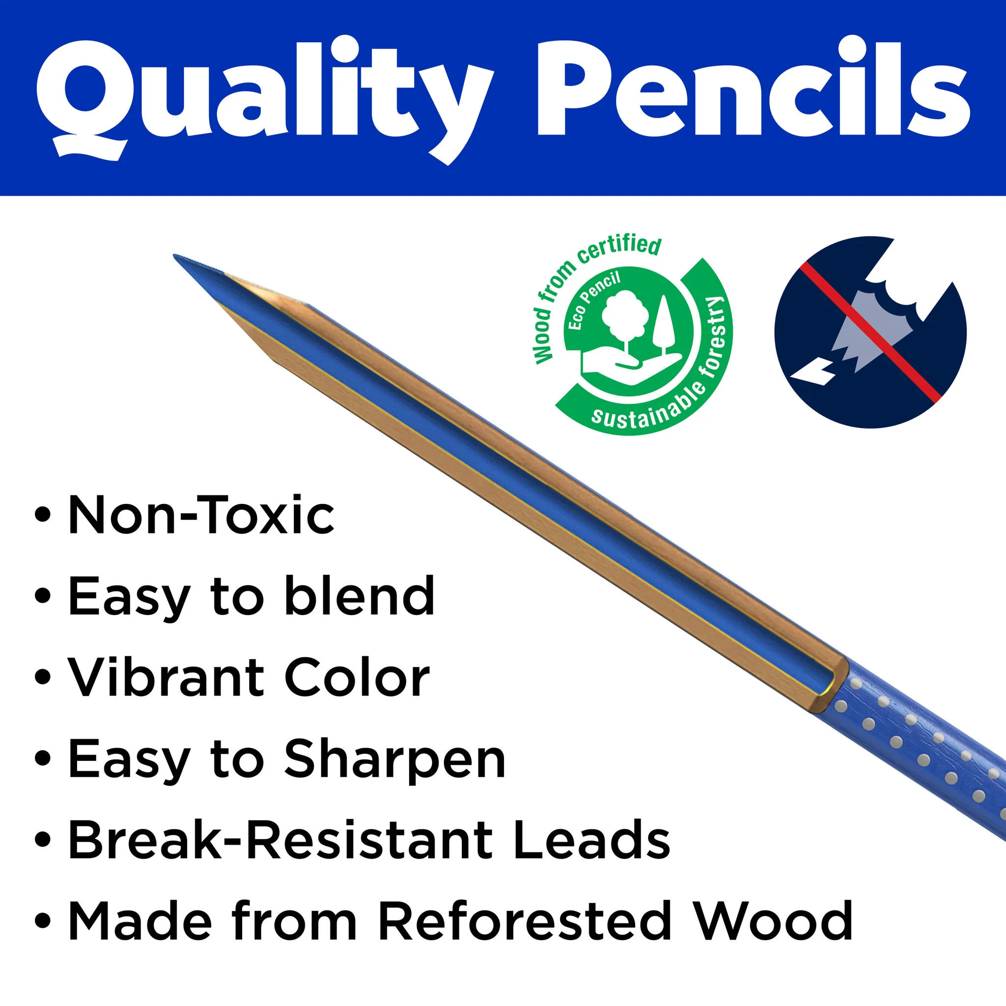 Grip Colored EcoPencil School Pack - #FC900008 - Image 7