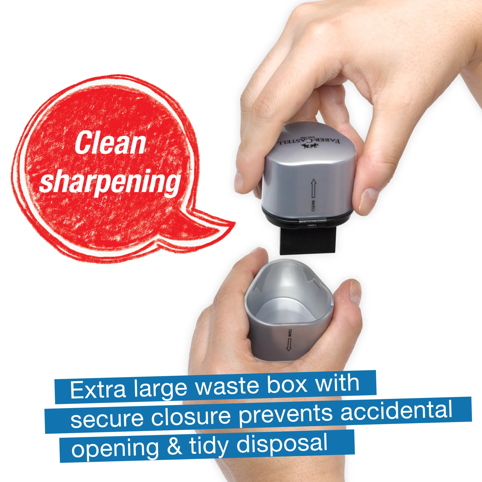 Grip Trio Pencil Sharpener, Assorted Colors - #FC280175 - Image 4