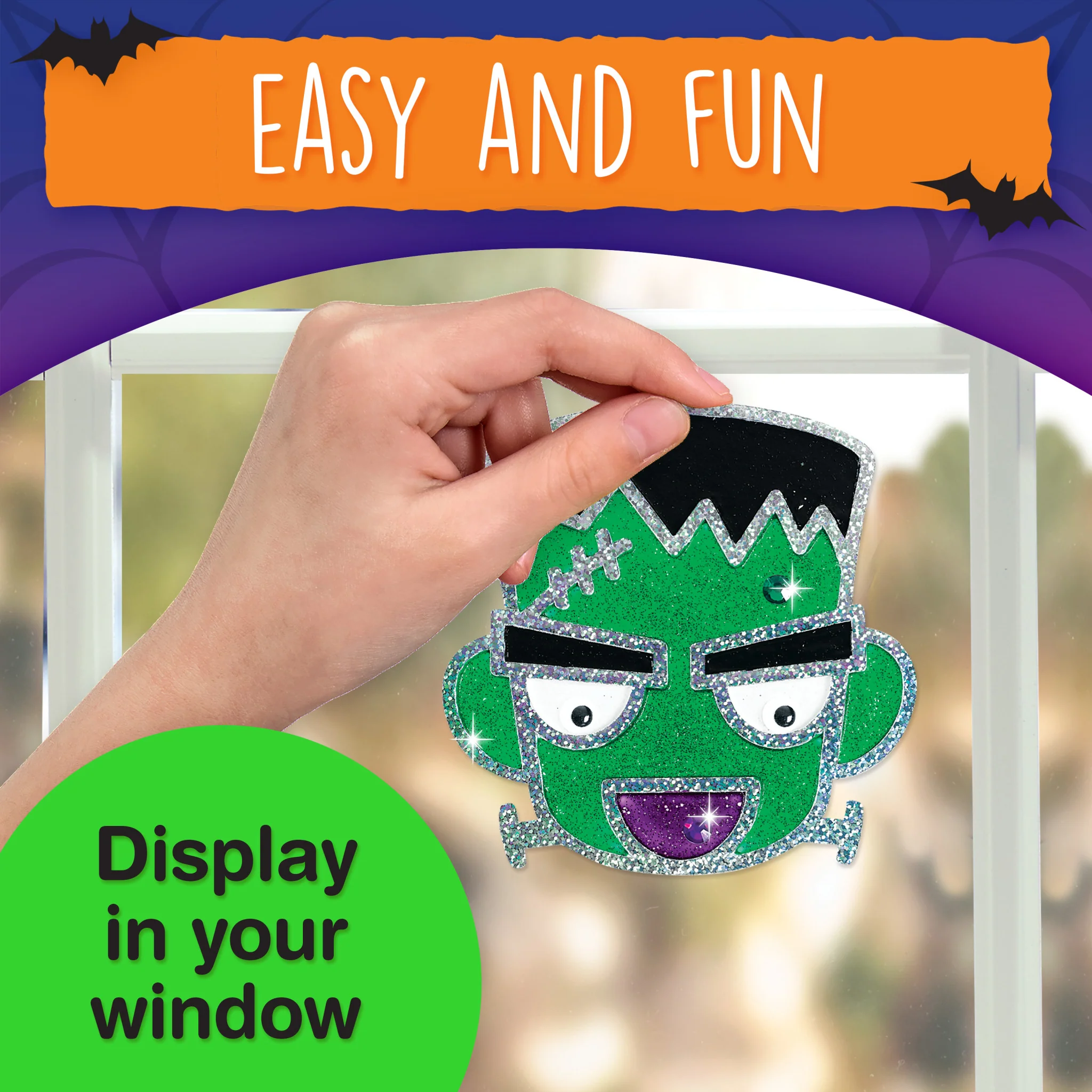 Halloween Easy Sparkle Window Art - #6315000 - Image 4