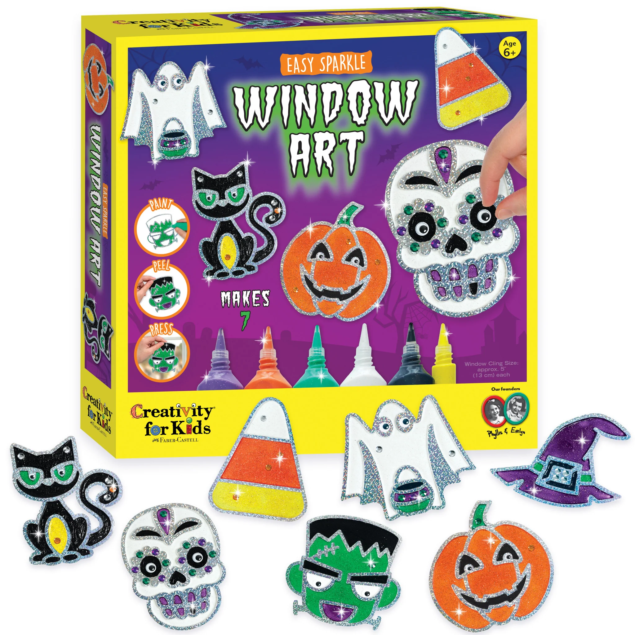 Halloween Easy Sparkle Window Art - #6315000 - Image 7