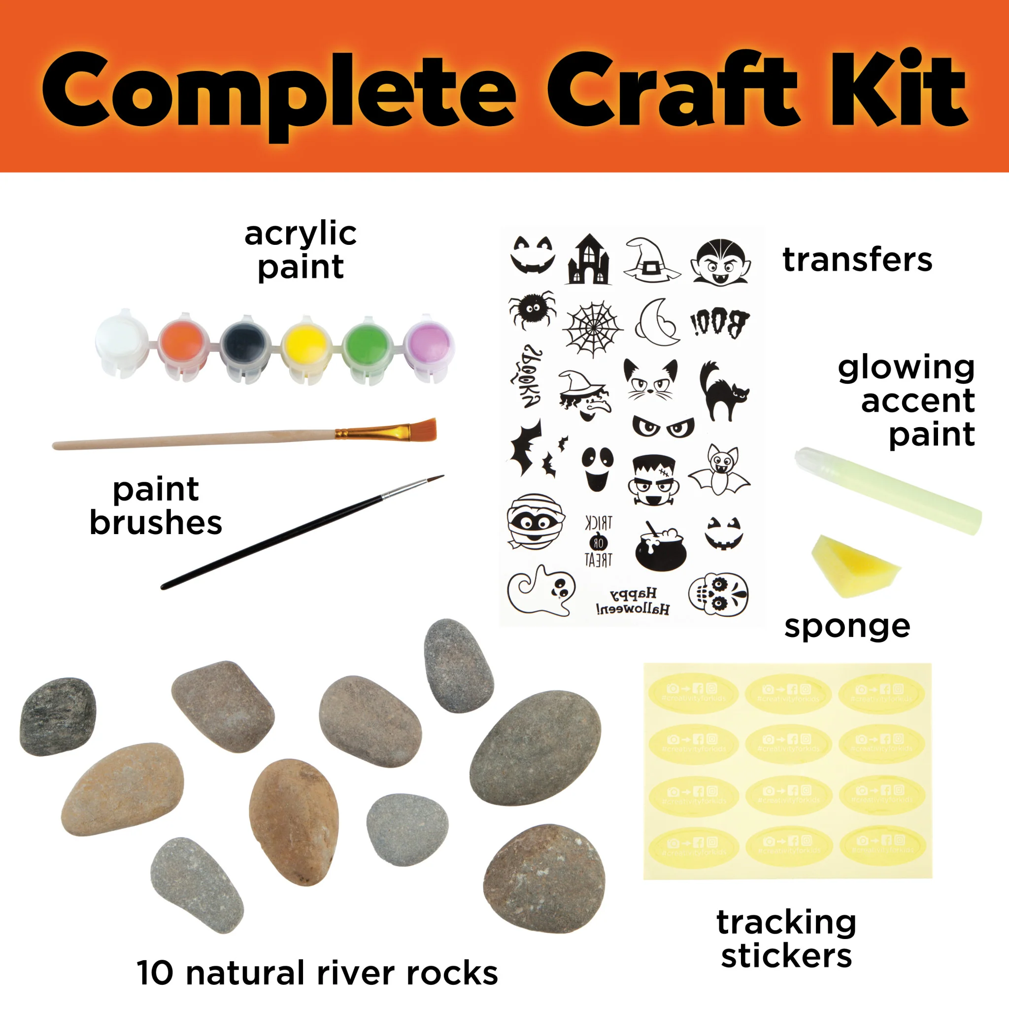 Halloween Hide & Seek Rock Painting - #6368000 - Image 3
