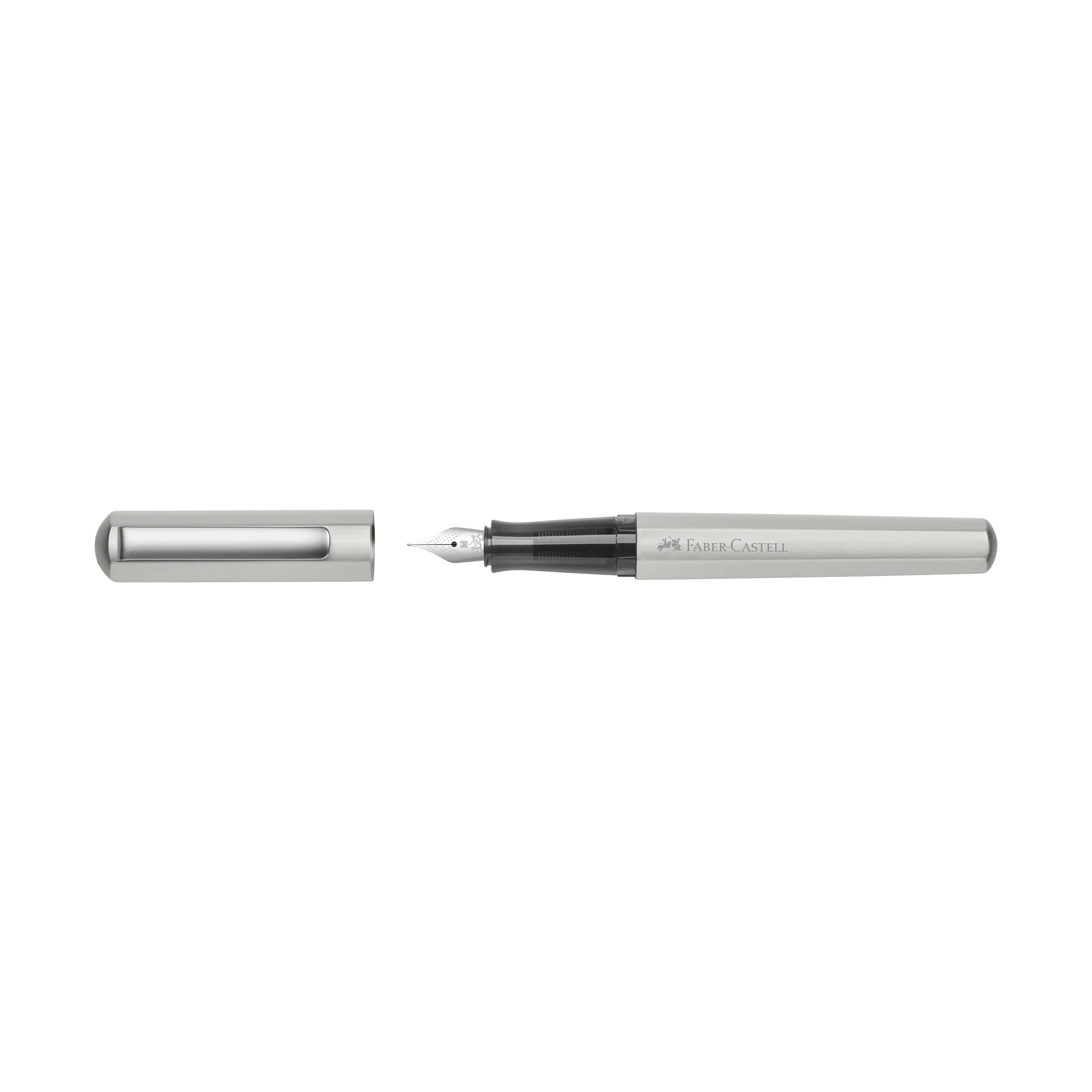 HEXO Fountain Pen, Matte Silver - Image 4