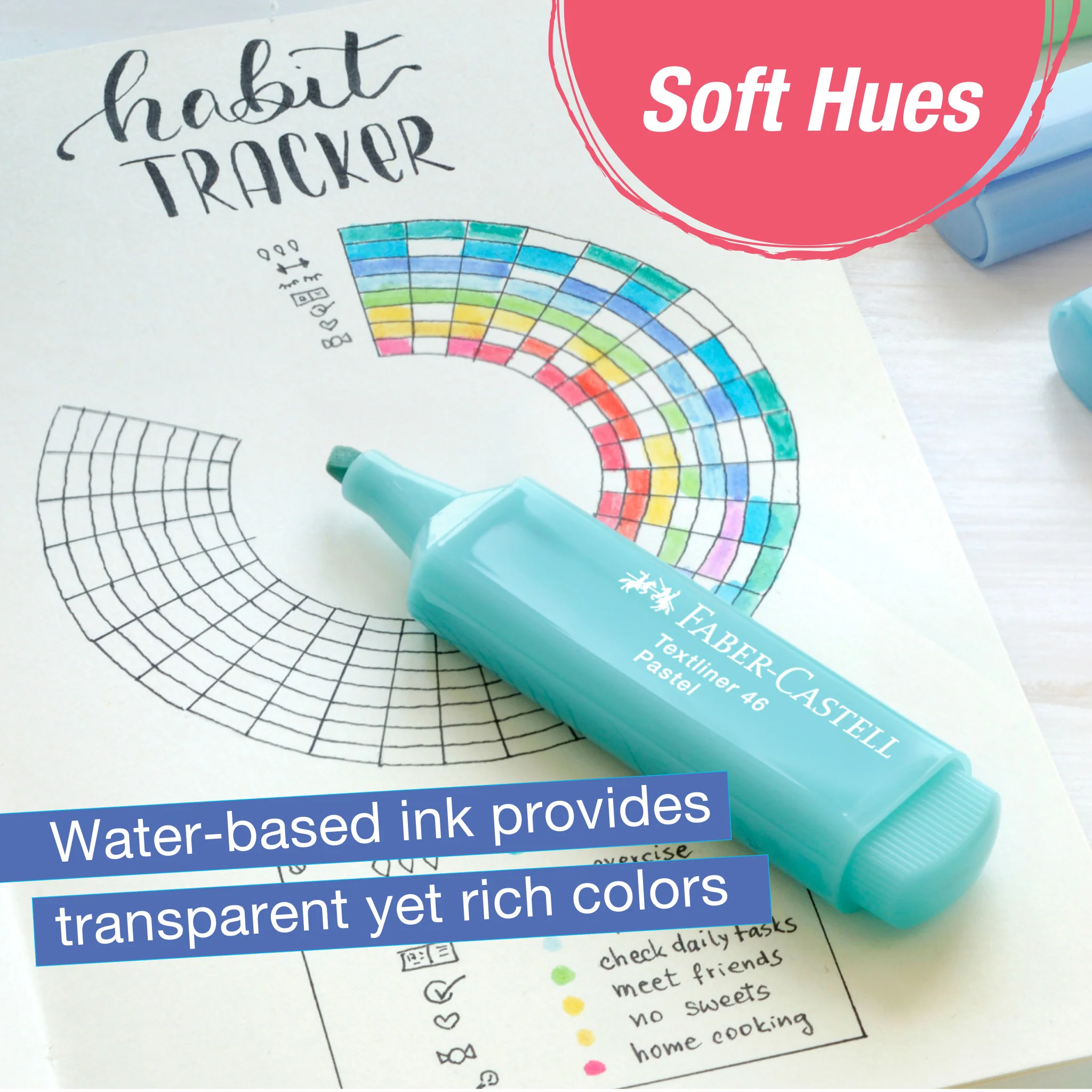 Highlighters, Desk Set of 16 - #FC254603 - Image 4