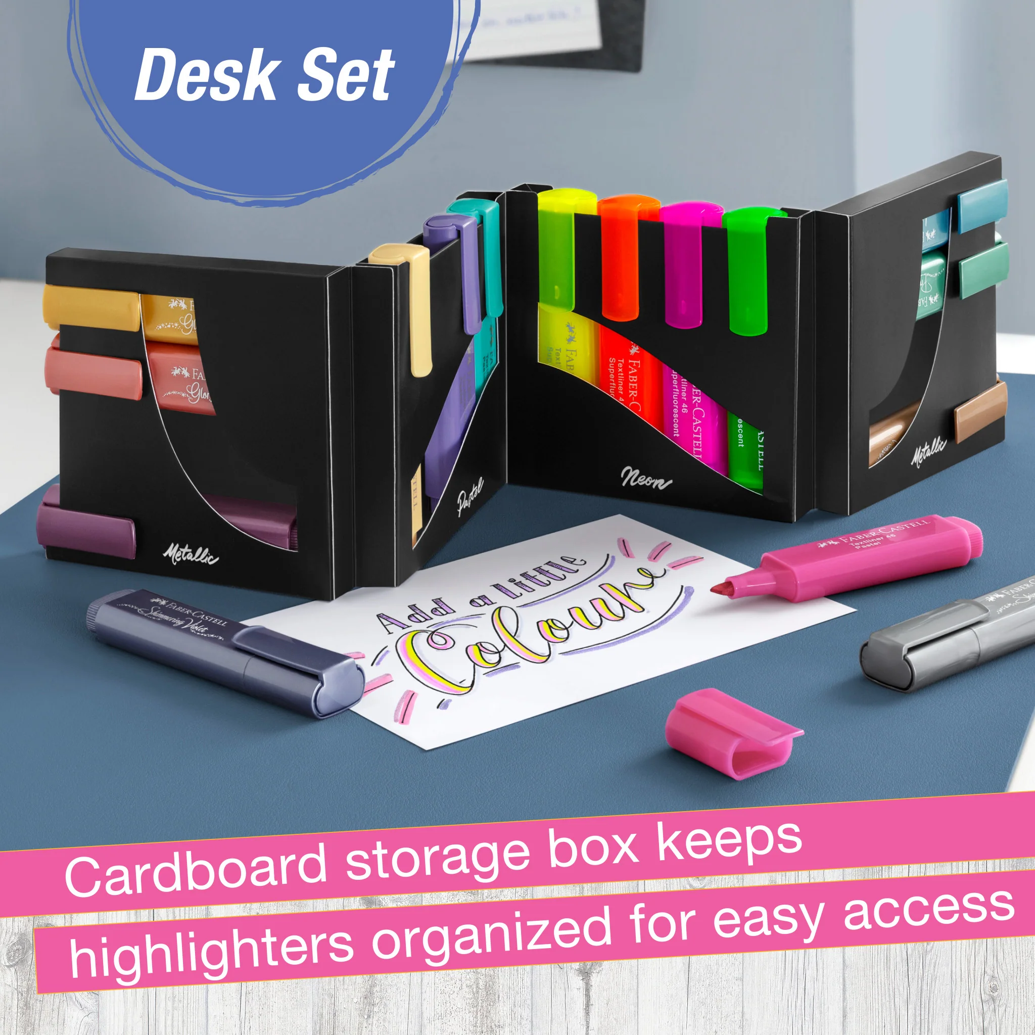 Highlighters, Desk Set of 16 - #FC254603 - Image 5