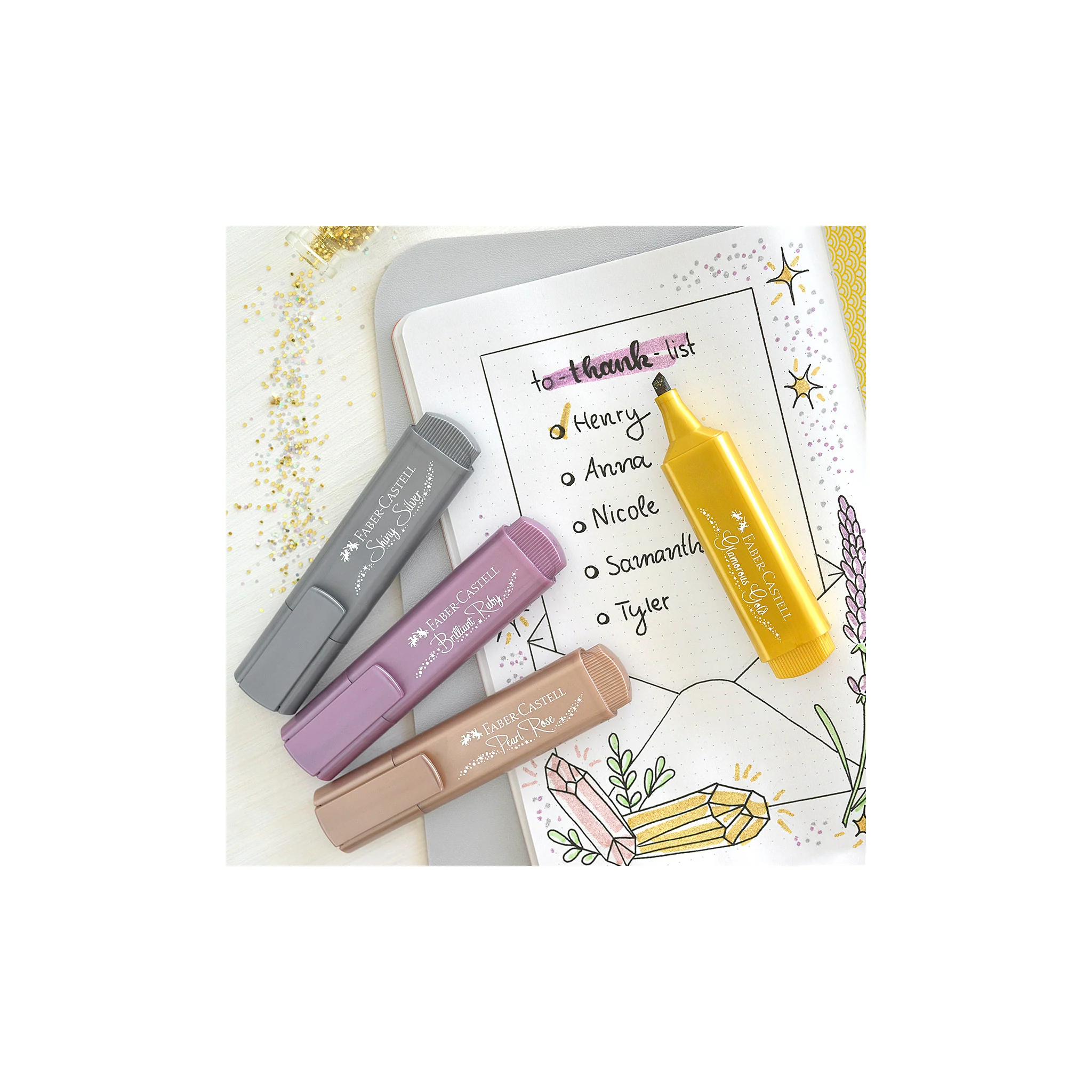 Highlighter, Metallic - Pearl Rose - #FC154626 - Image 4