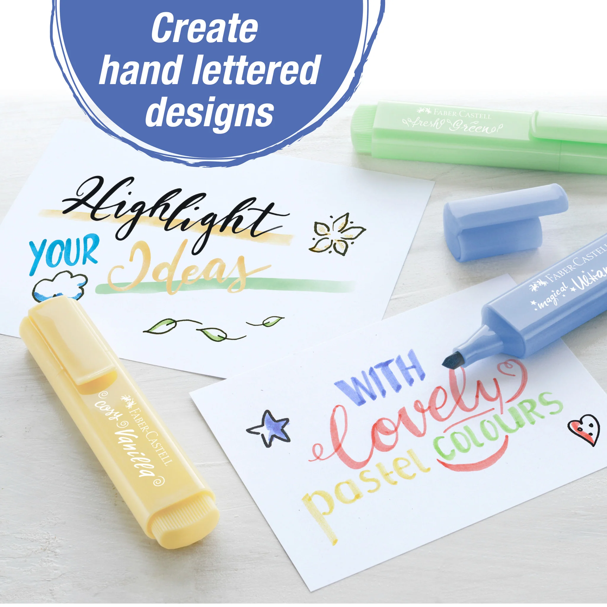 Highlighters, Pastel Colors - Box of 8 - #FC254658 - Image 7