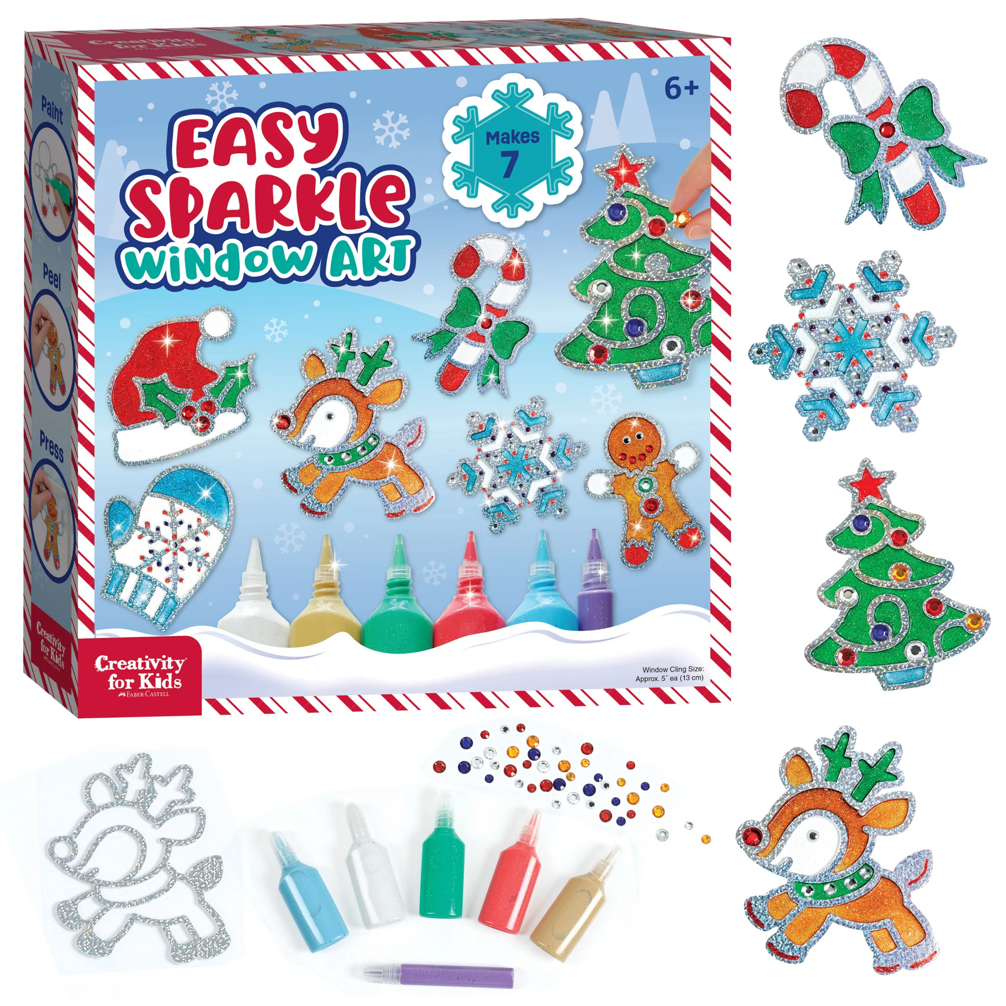 Holiday Easy Sparkle Window Art - #6320000 - Image 2